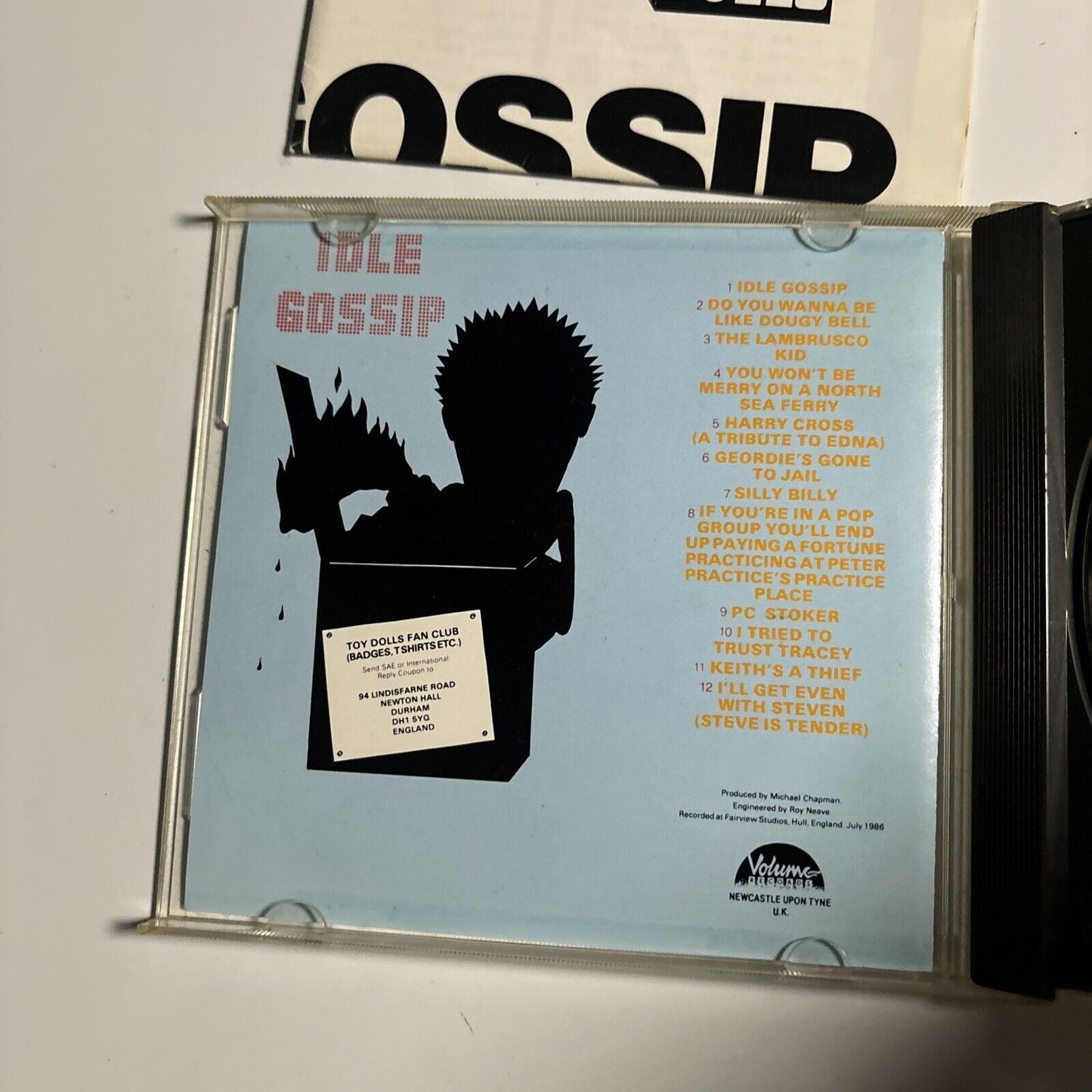 Toy Dolls - Idle Gossip (CD, 1989) Japan 85063 Rock