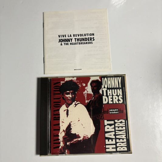 Johnny Thunders And The Heartbreakers - Vive La Revolution !! (CD, 1993) Japan