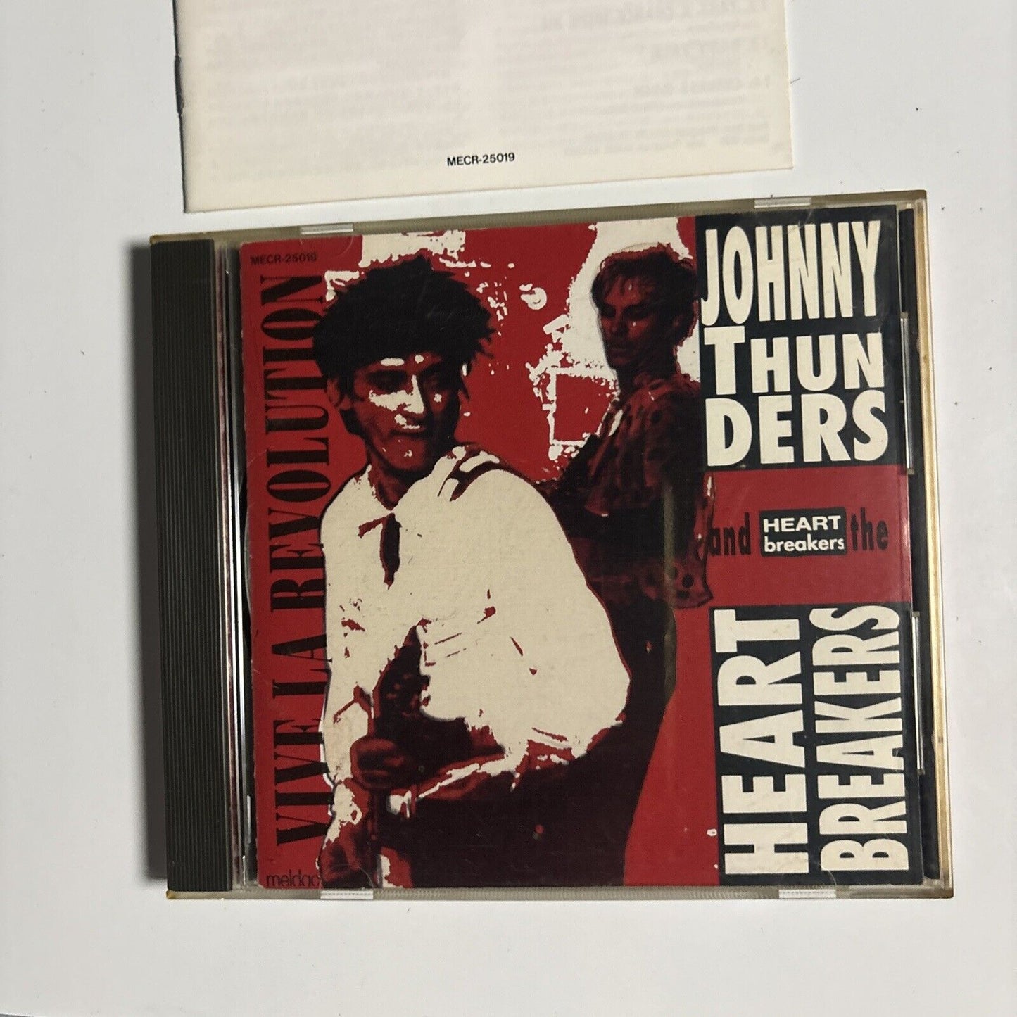 Johnny Thunders And The Heartbreakers - Vive La Revolution !! (CD, 1993) Japan