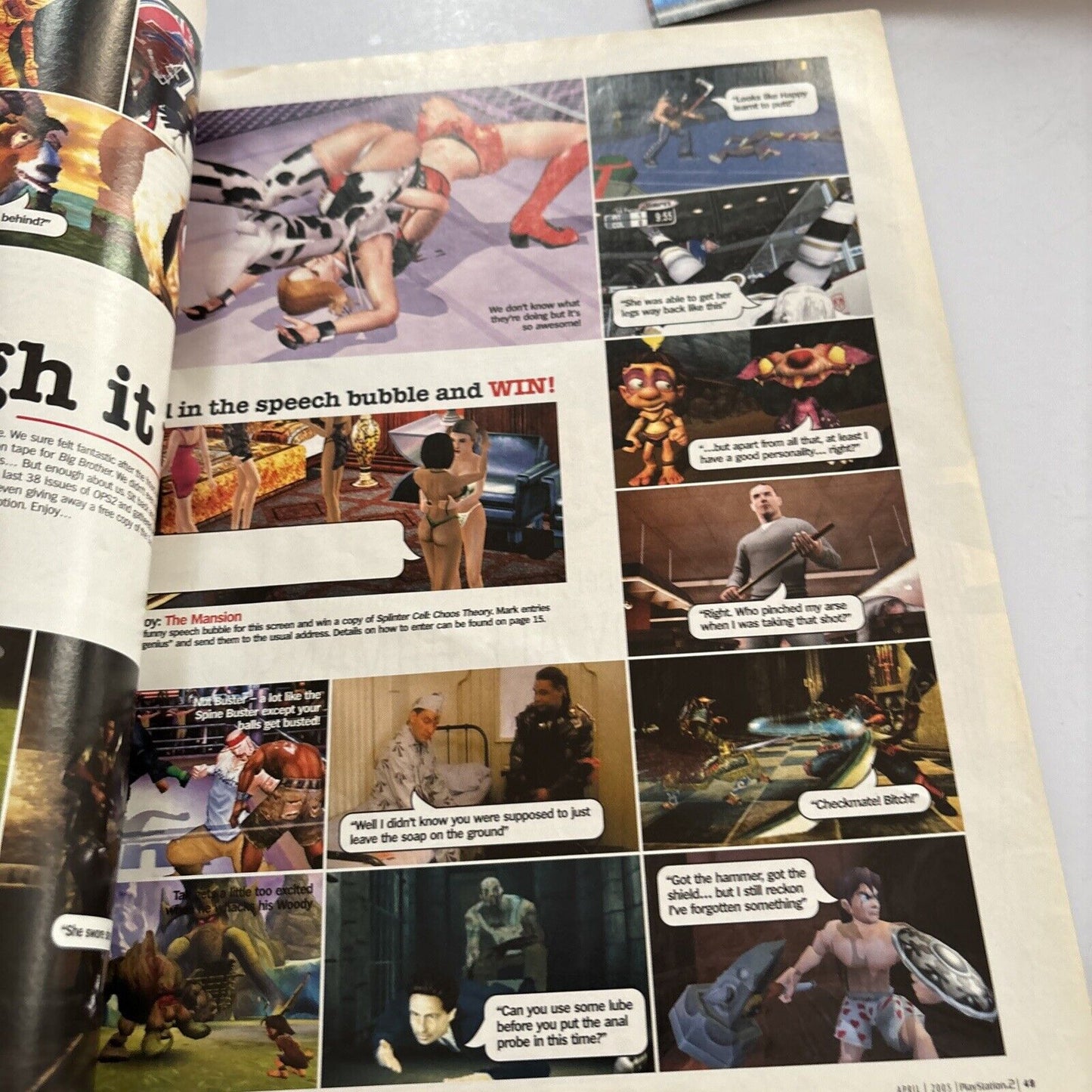 PlayStation 2 Official Magazine Australia Issue 39 April 2005 AFL 2006 Rugby2005