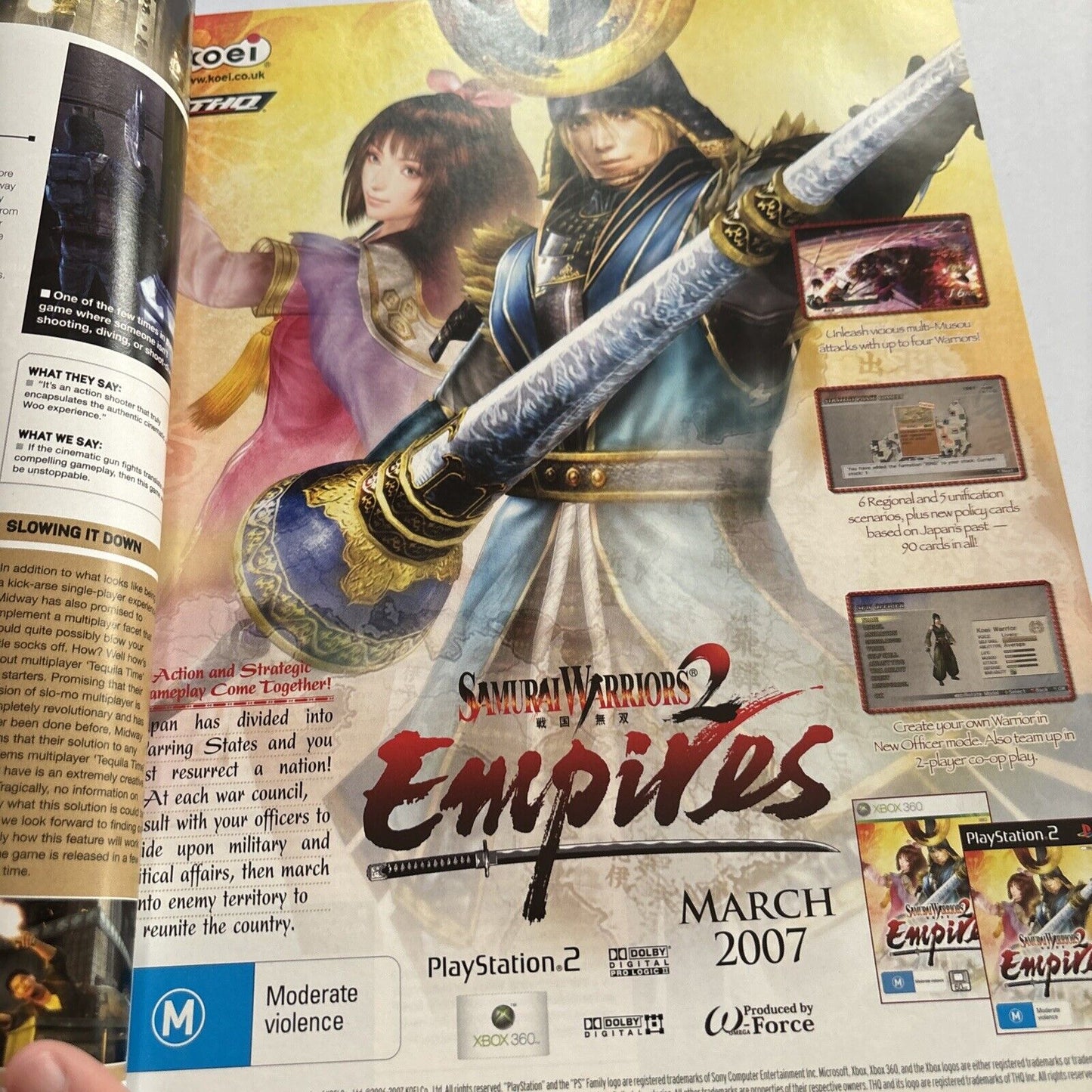 PlayStation Official Magazine Australia Issue 2007 Darkness Star Wars Unleashed