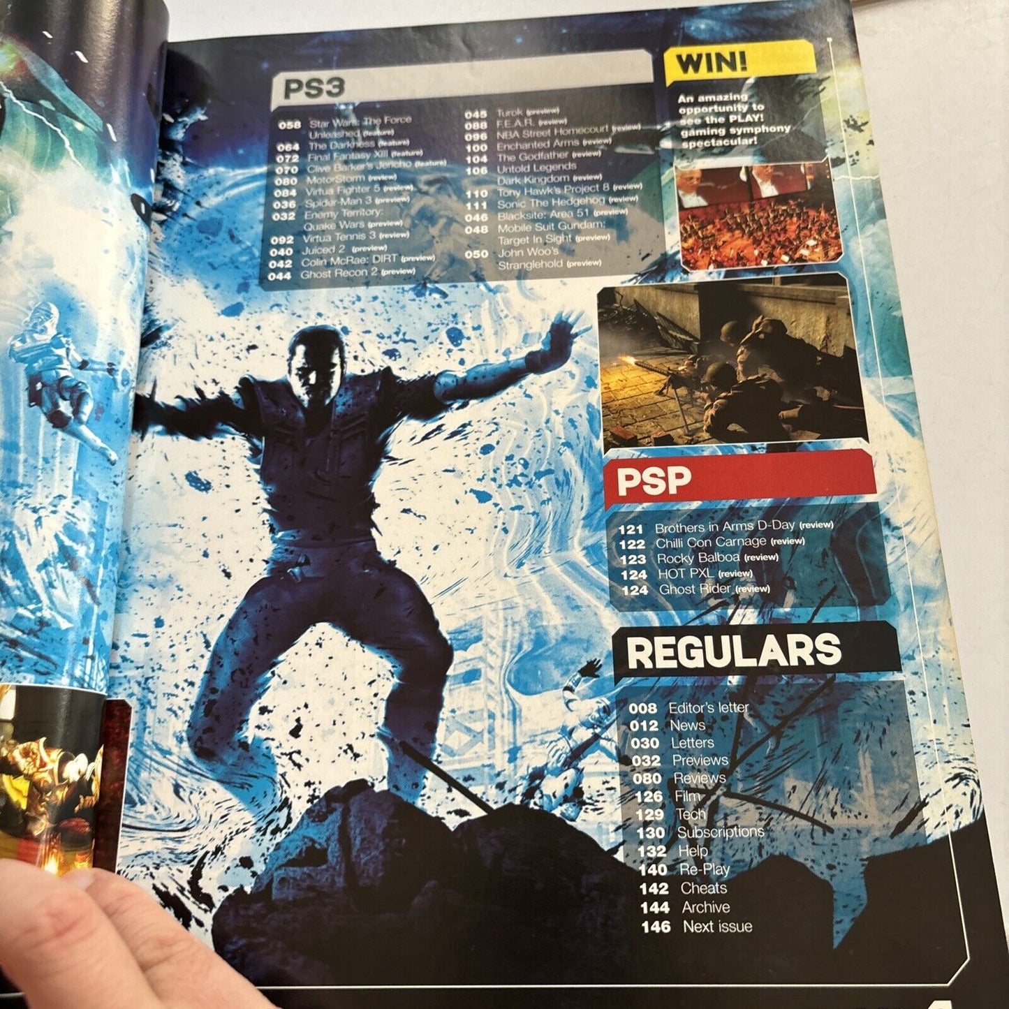 PlayStation Official Magazine Australia Issue 2007 Darkness Star Wars Unleashed