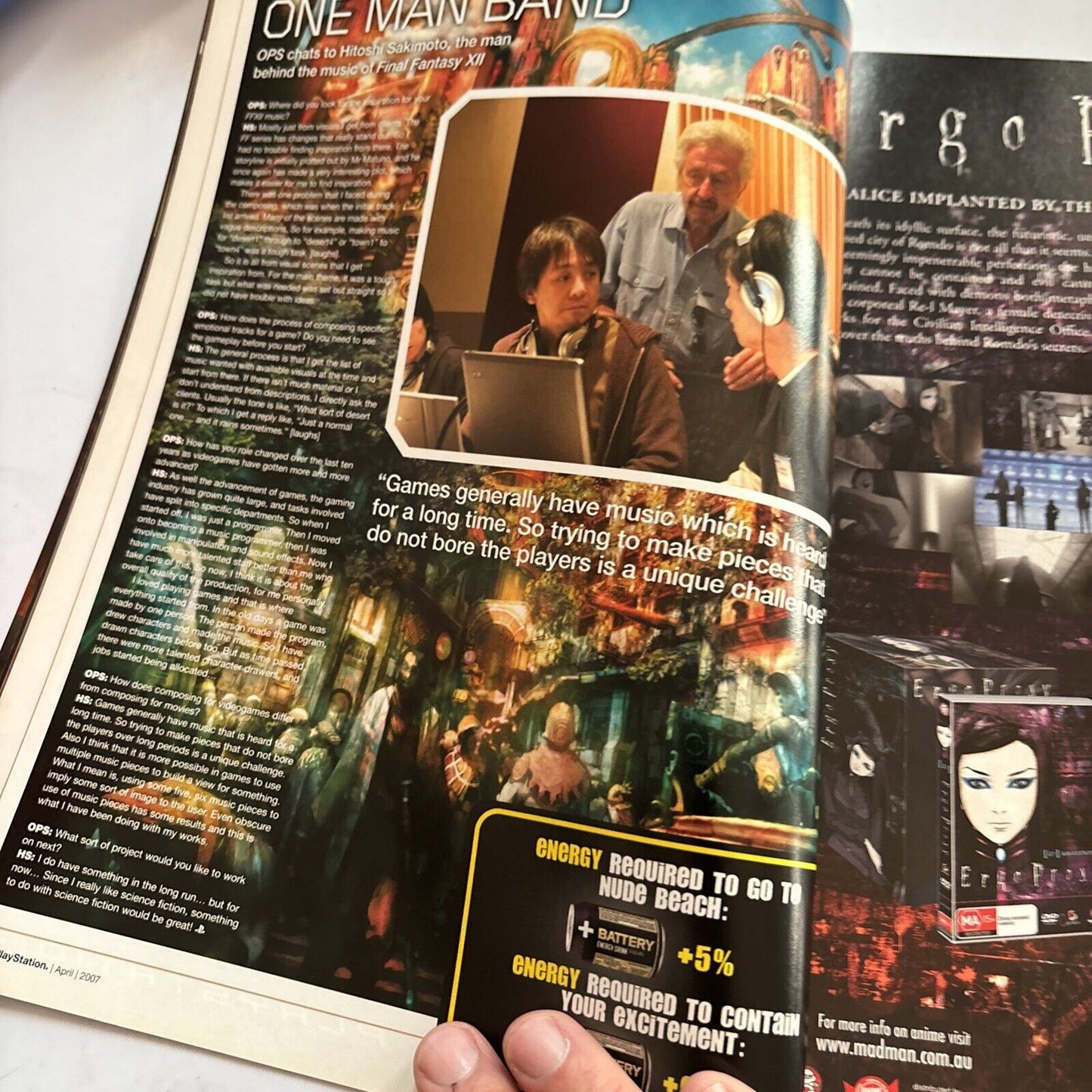 PlayStation Official Magazine Australia Issue 2007 Darkness Star Wars Unleashed