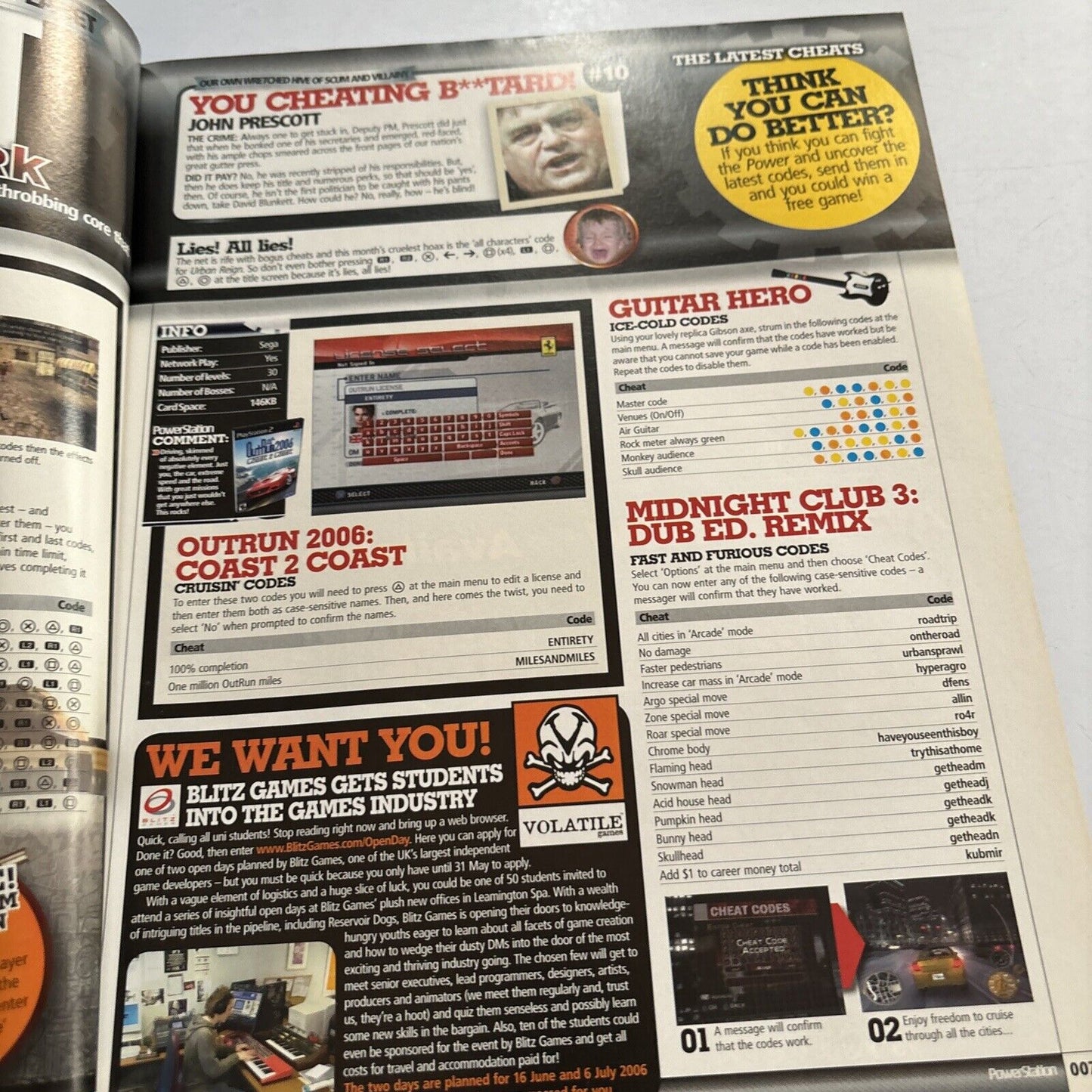 Powerstation PlayStation Magazine Issue 127 2006 Tomb Raider Legend X-Men