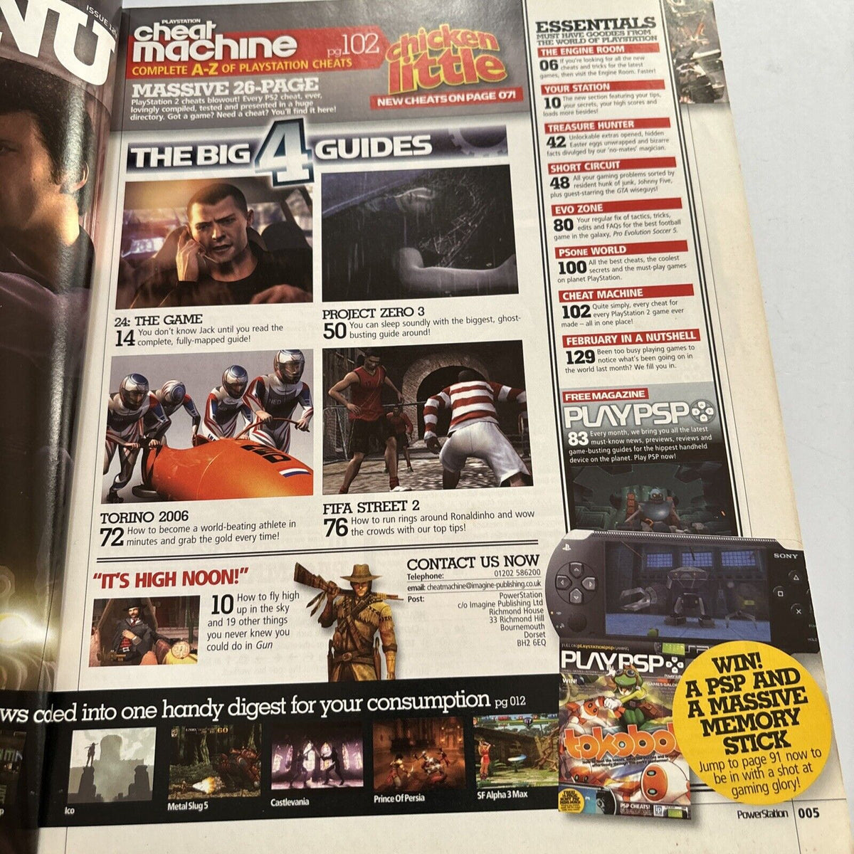 Powerstation PlayStation Magazine Issue 124 2006 24 The Game Project Zero 3