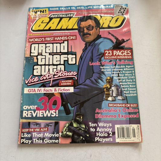 Australian GamePro Magazine Issue 17 2006 Grand Theft Auto IV Vice City Stories