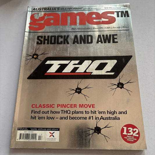 Games TM Magazine Issue 13 2004 Shock And Awe Thq