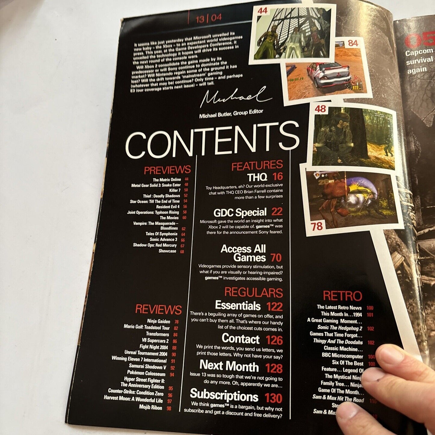 Games TM Magazine Issue 13 2004 Shock And Awe Thq