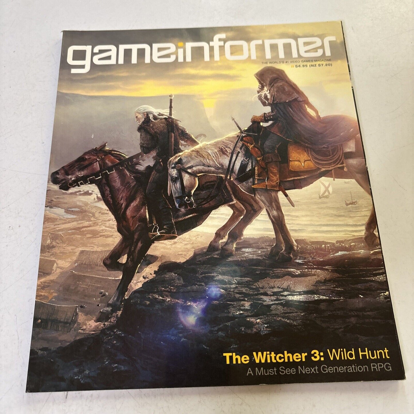 Game Informer Magazine No 39 2013 The Witcher 3 Wild Hunt
