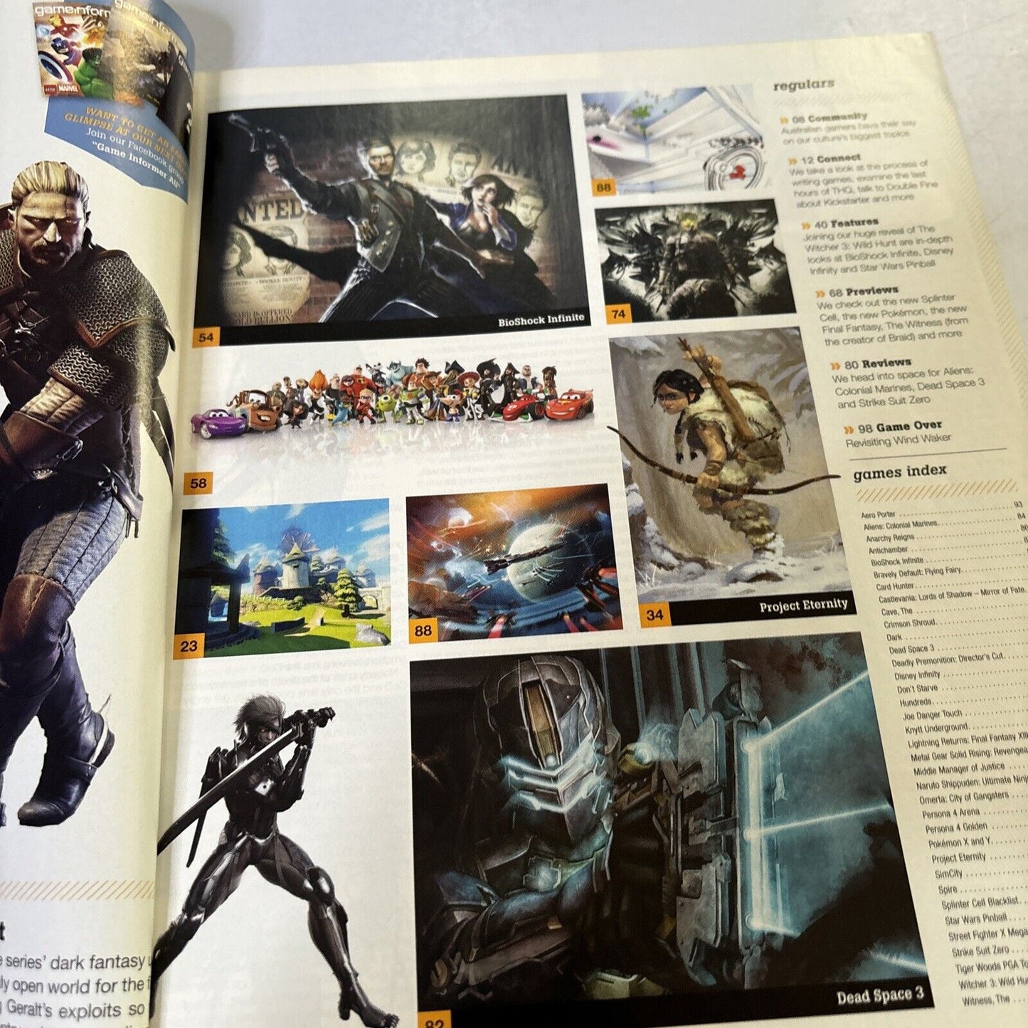 Game Informer Magazine No 39 2013 The Witcher 3 Wild Hunt