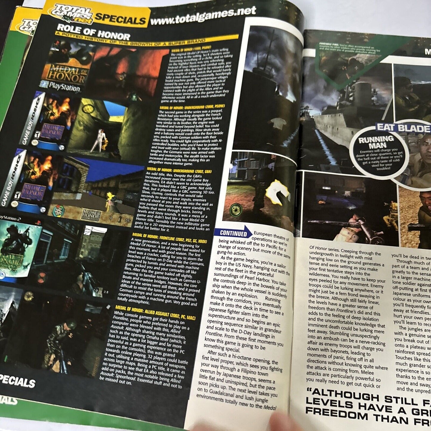 Total Games Magazine TGN Special Medal Of Honor Rising Sun Complete Solution