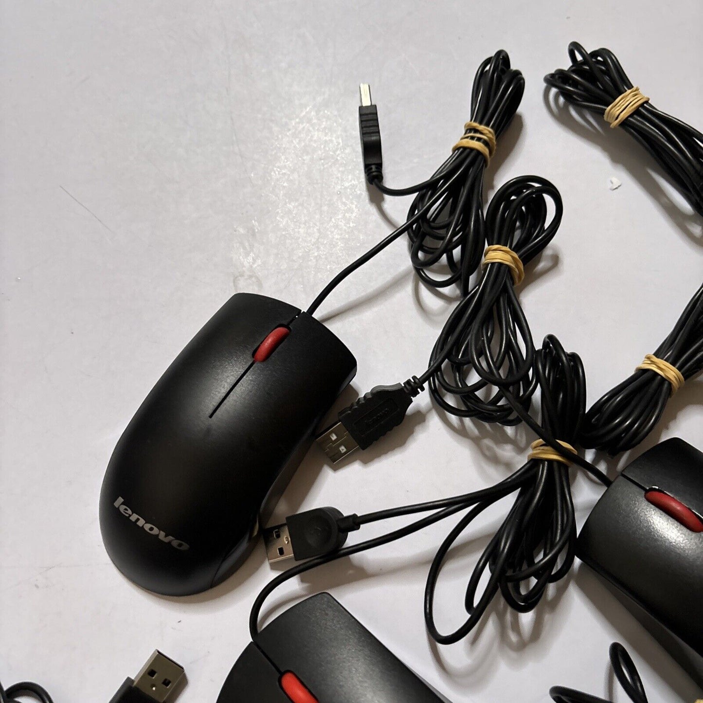 9x Lenovo USB Mouse: 6x M-U0025-O & 3x MOJU0