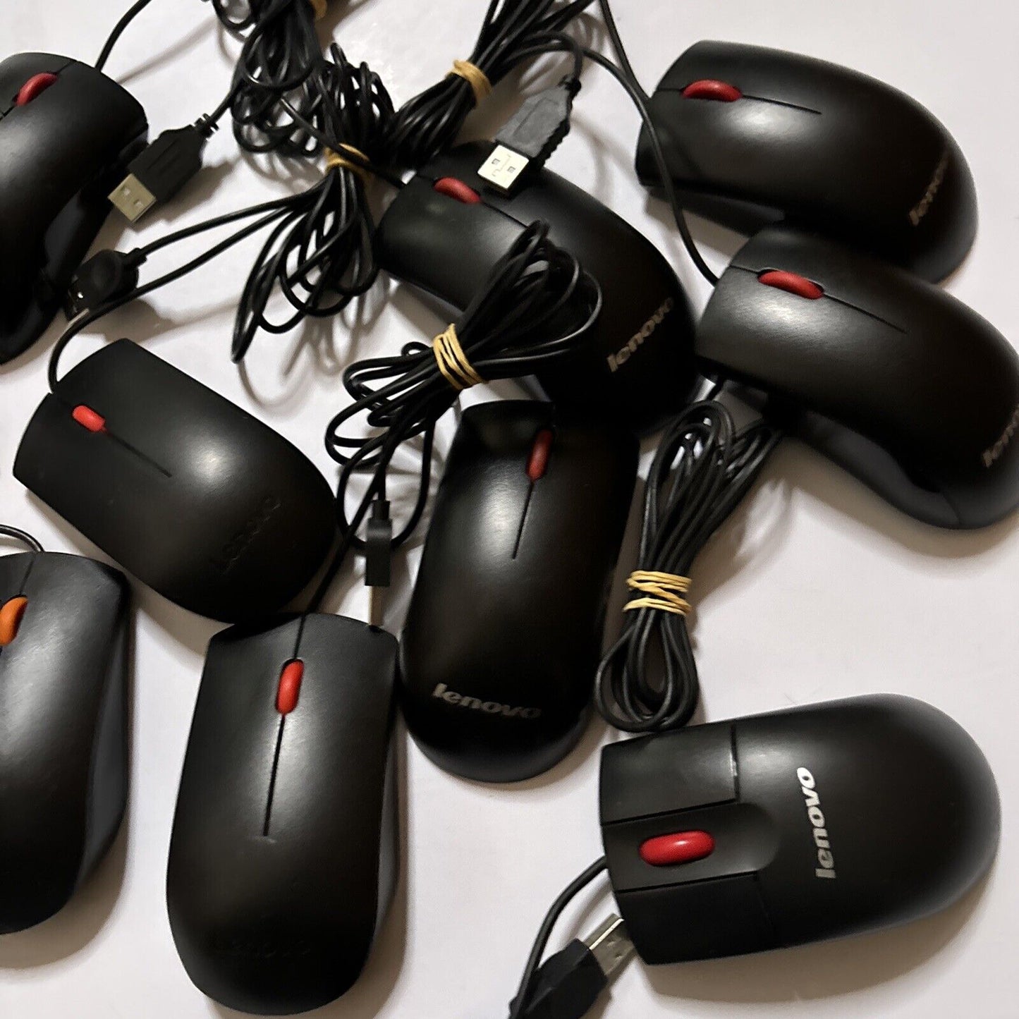 9x Lenovo USB Mouse: 6x M-U0025-O & 3x MOJU0