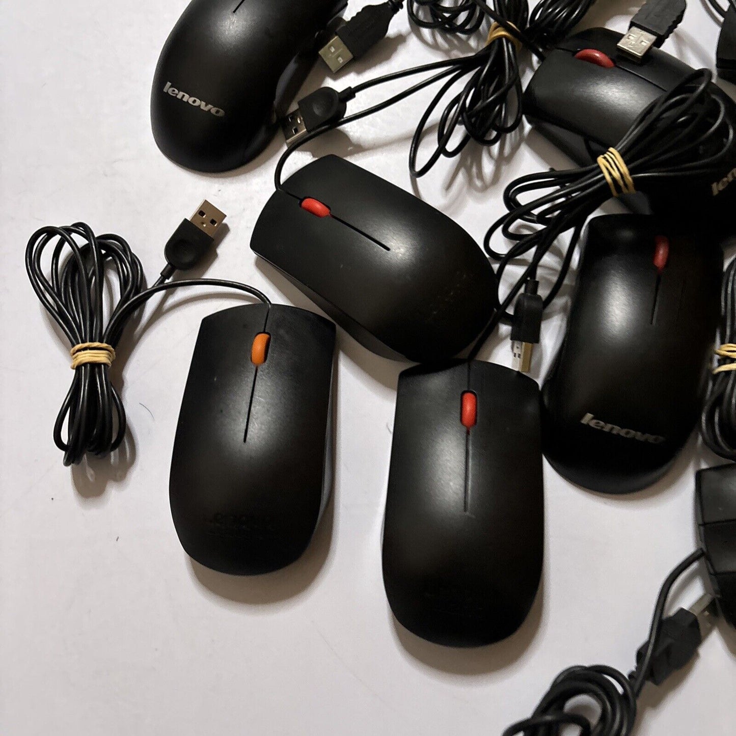 9x Lenovo USB Mouse: 6x M-U0025-O & 3x MOJU0