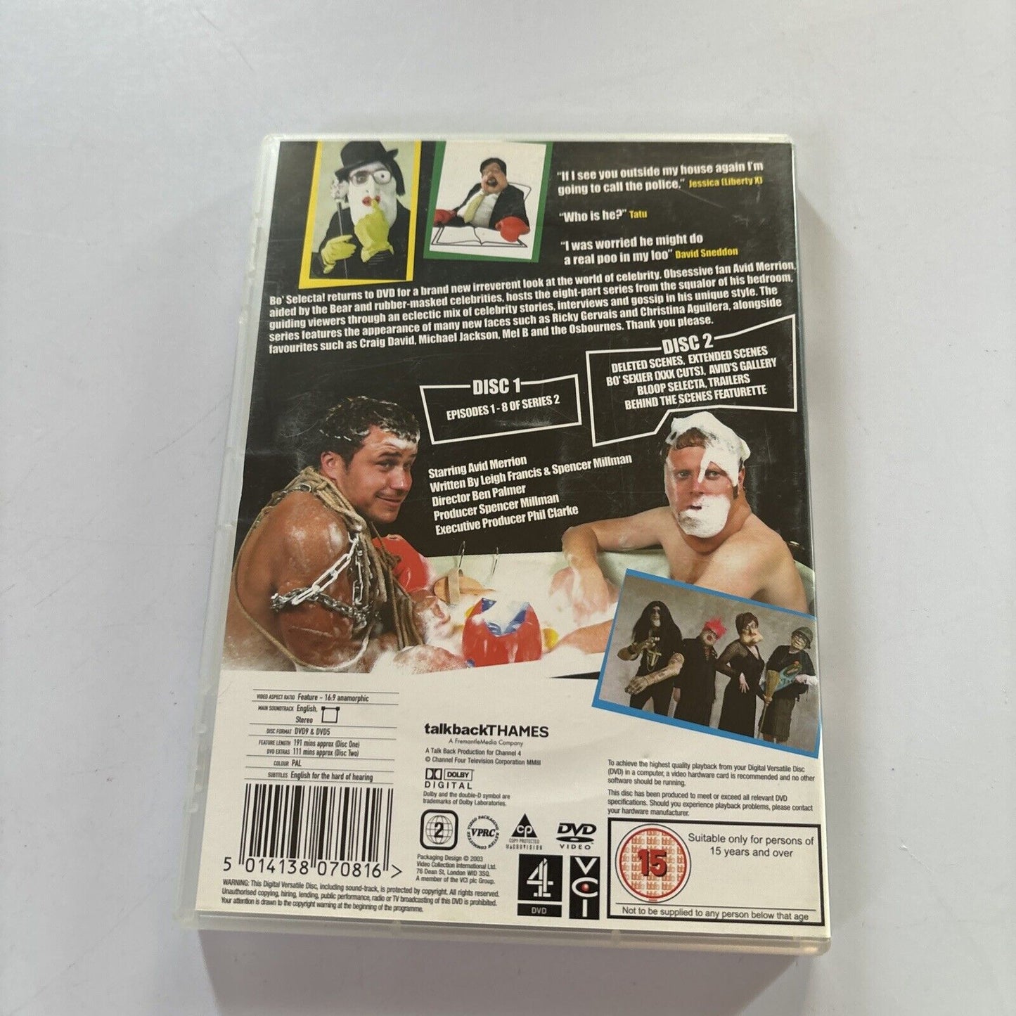 Bo' Selecta! 2 - The Complete Second Series (DVD, 2003) New Region 2