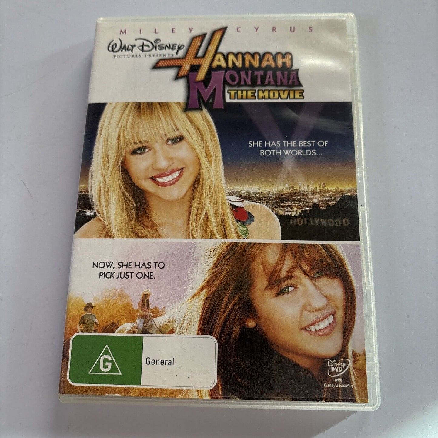 Hannah Montana - The Movie (DVD, 2009) Taylor Swift, Miley Cyrus Region 4