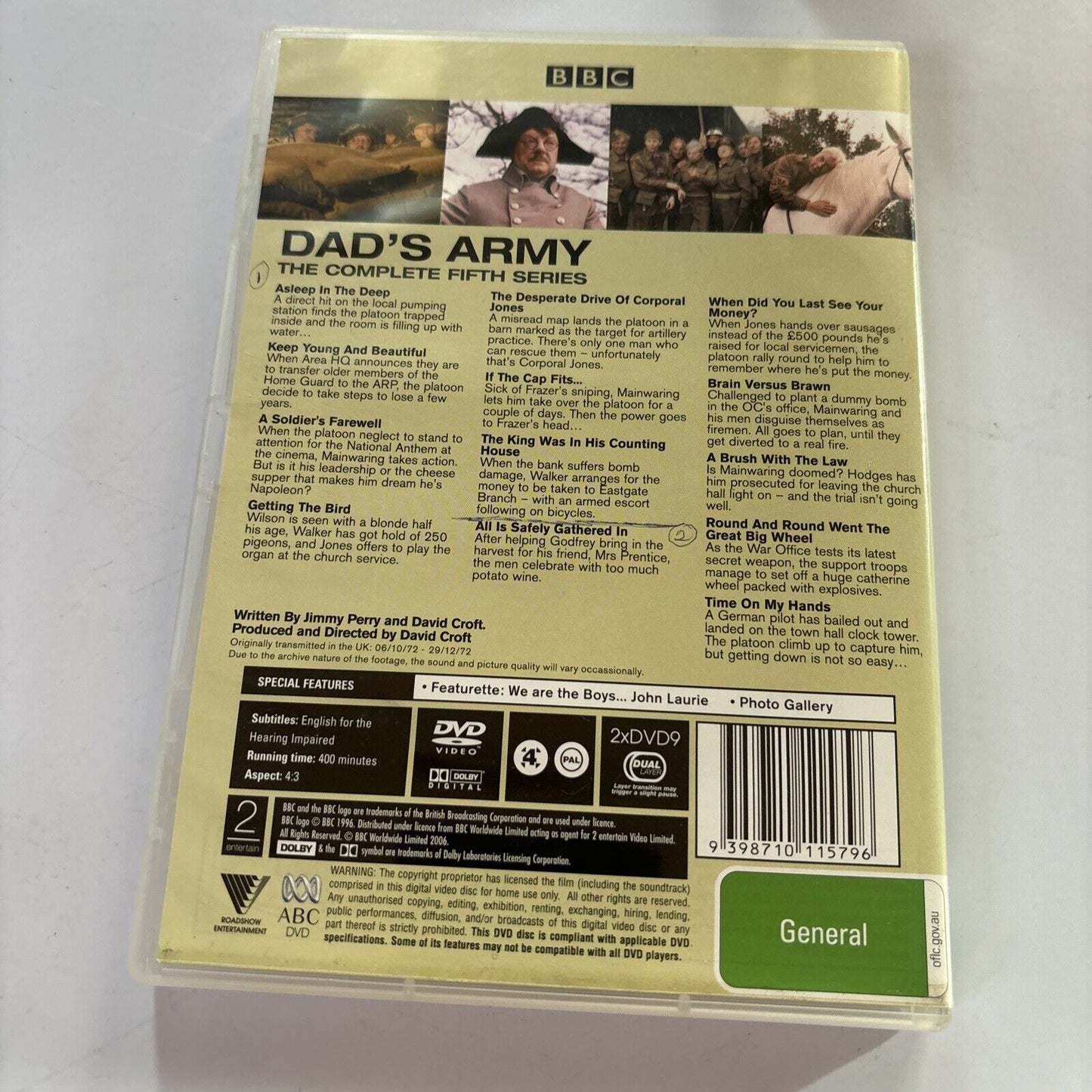 Dad's Army - Series 5 (DVD, 1972) John Laurie Region 4