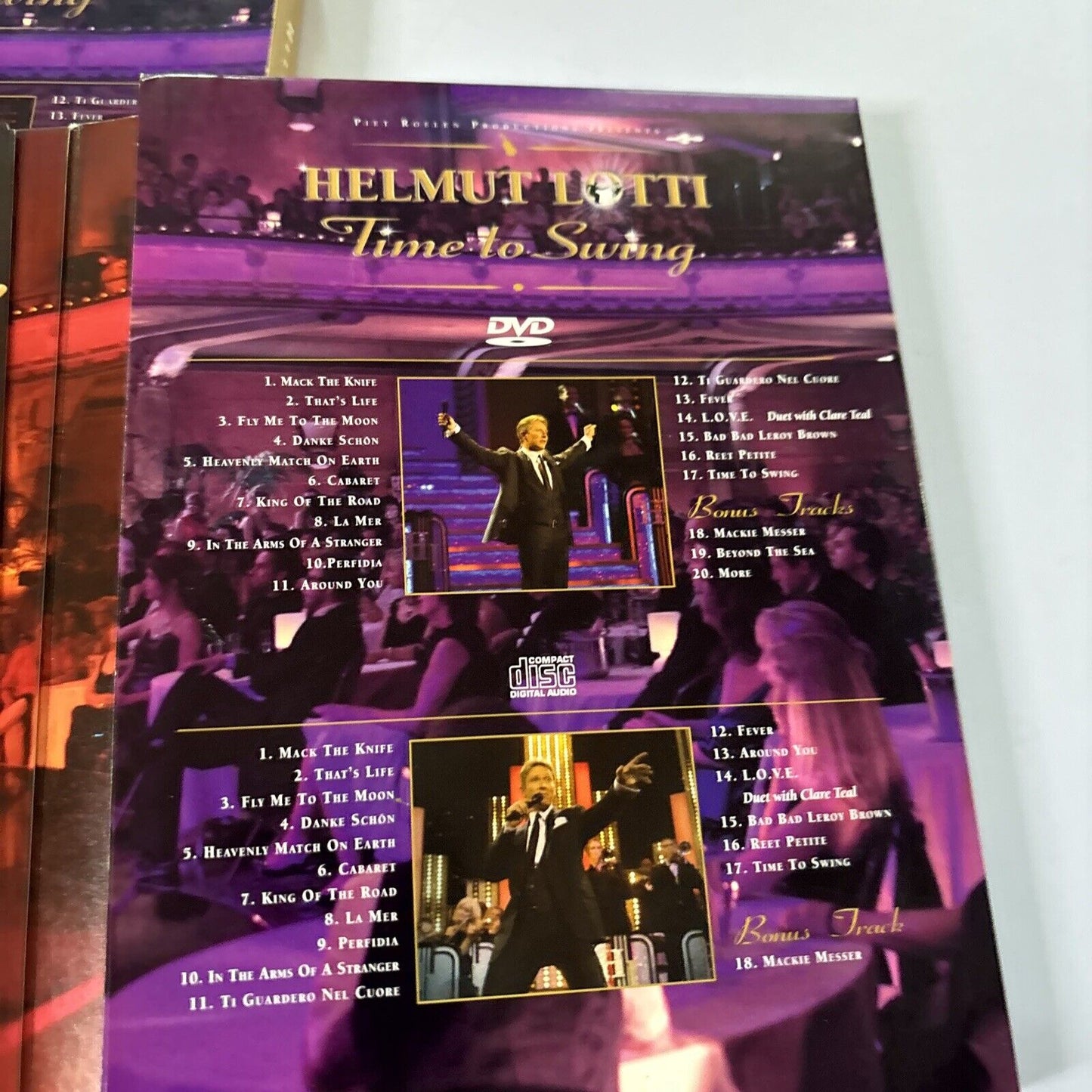 Helmut Lotti - Time to Swing (DVD + CD, 2008) All Regions