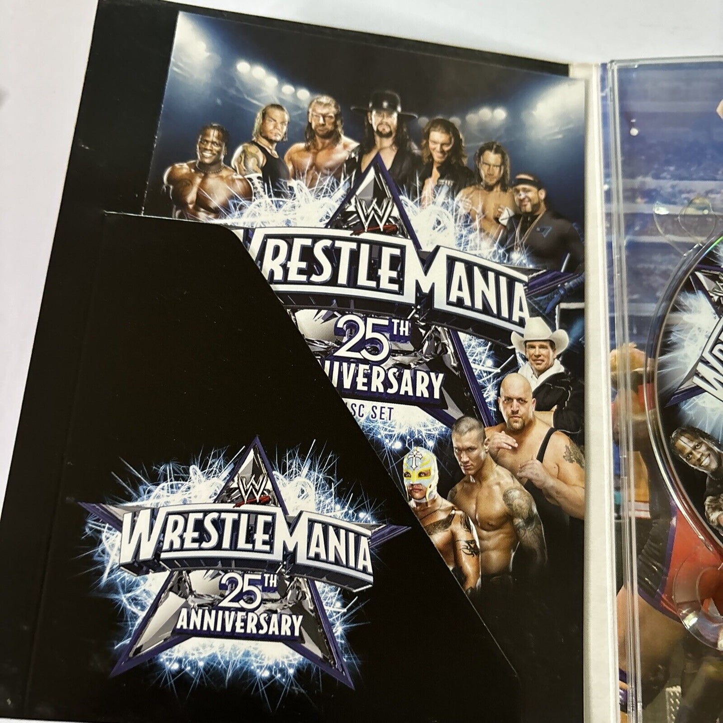 WWE Wrestle Mania 25 (DVD, 2009, 3-Disc) John Cena Region 4