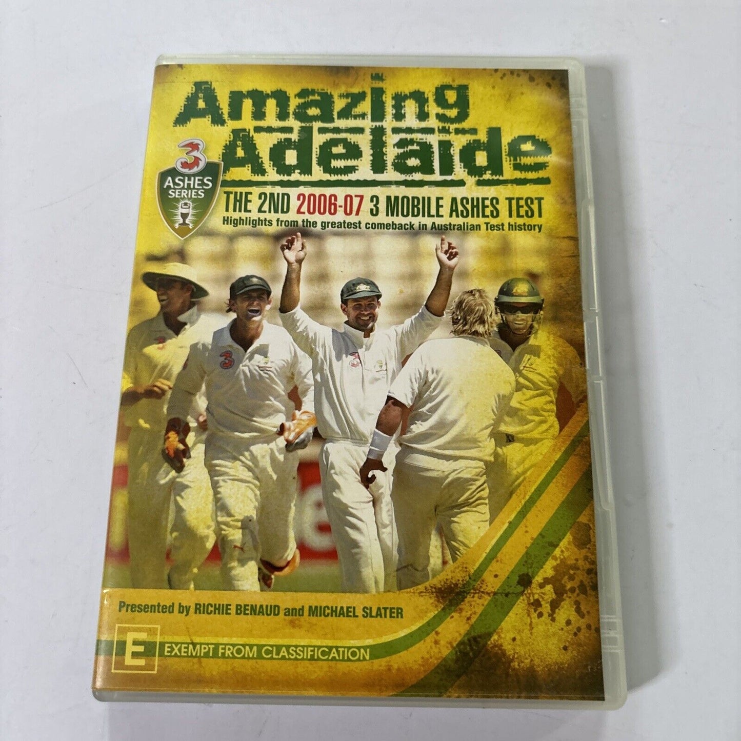 Amazing Adelaide - The 2nd 2006/7 Mobile Ashes Test (DVD, 2006)  Region 4