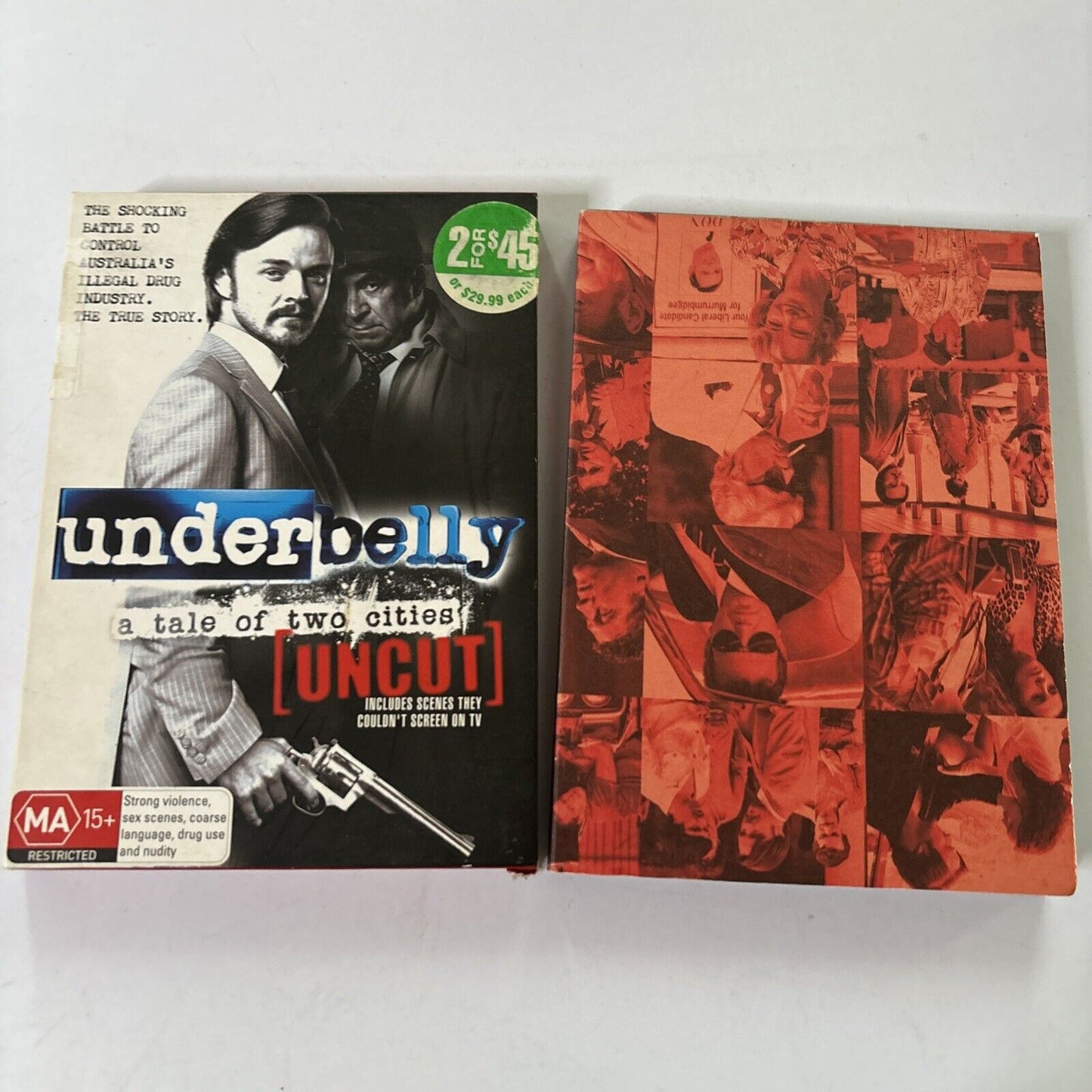 Underbelly - A Tale of Two Cities (DVD, 2008, 4-Disc) Matthew Newton Region 4