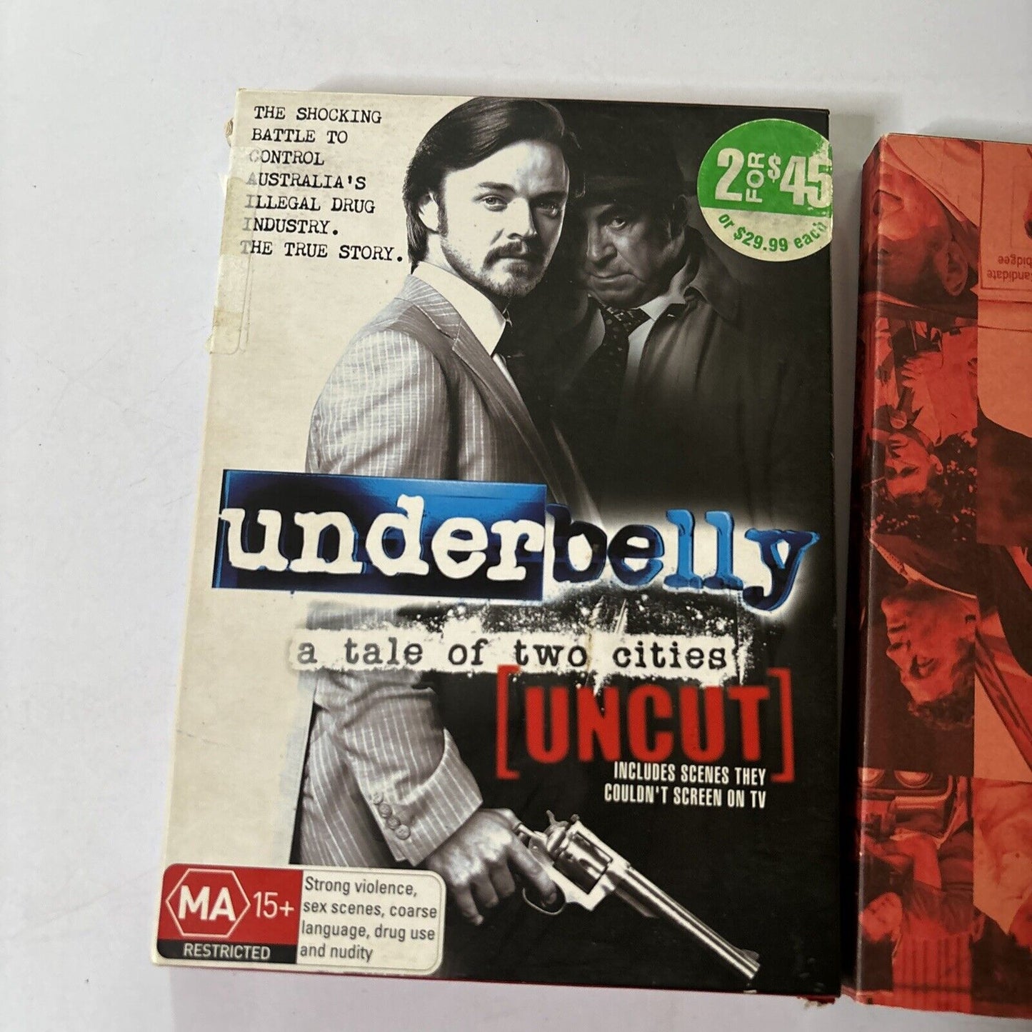 Underbelly - A Tale of Two Cities (DVD, 2008, 4-Disc) Matthew Newton Region 4