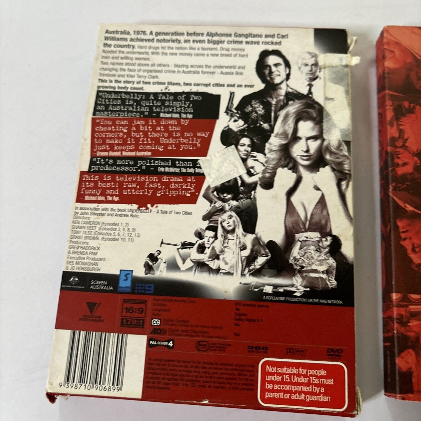 Underbelly - A Tale of Two Cities (DVD, 2008, 4-Disc) Matthew Newton Region 4