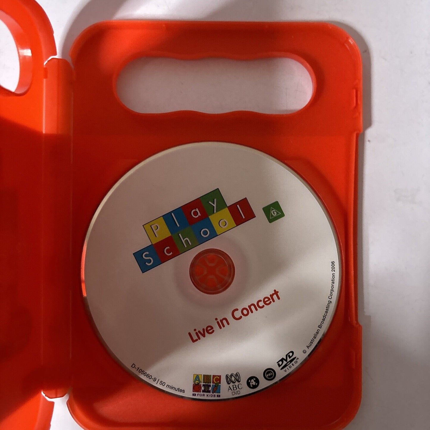 Play School - Live Concert (DVD, 2004) Justine Clarke Region 4