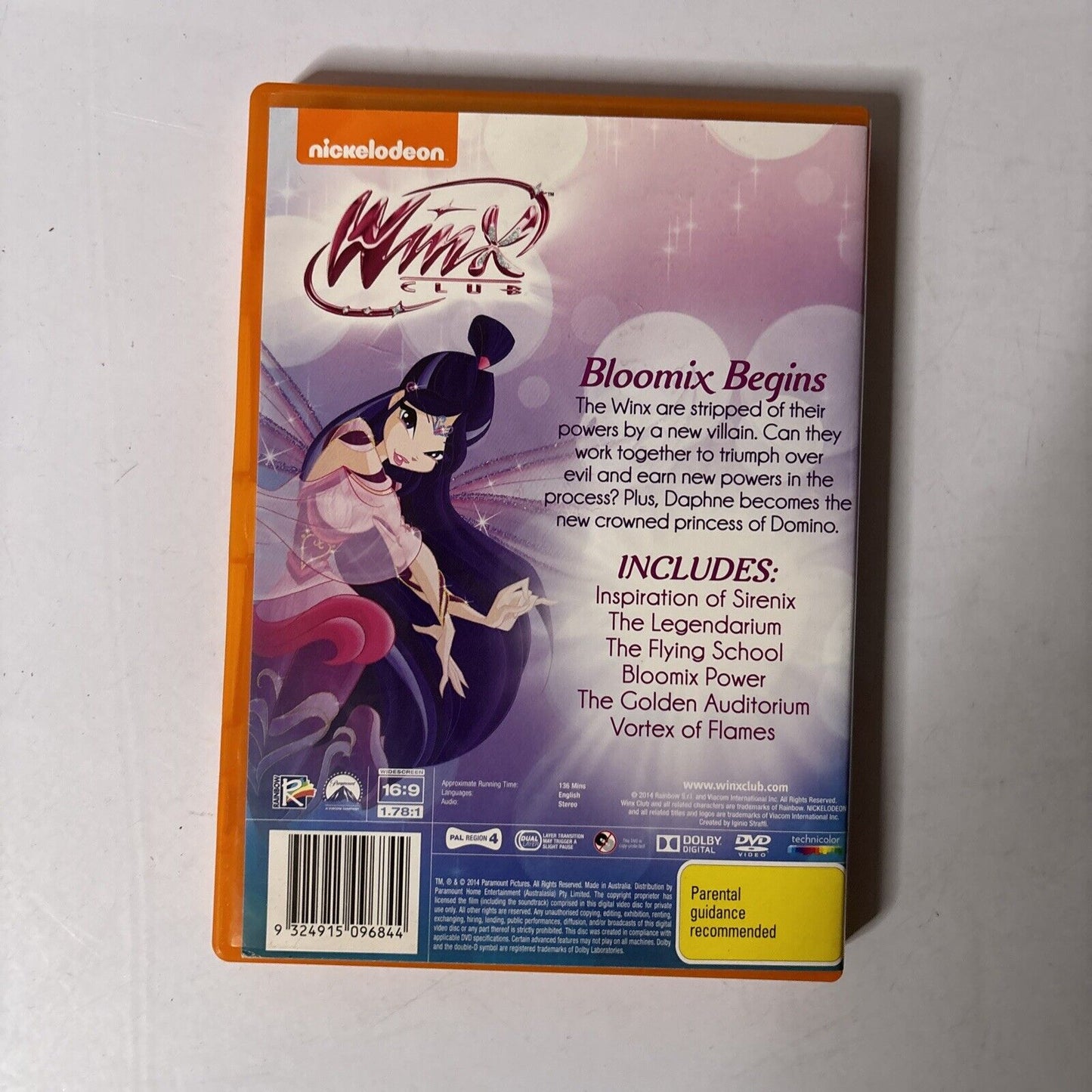 Winx Club - Bloomix Begins (DVD, 2013) Region 4