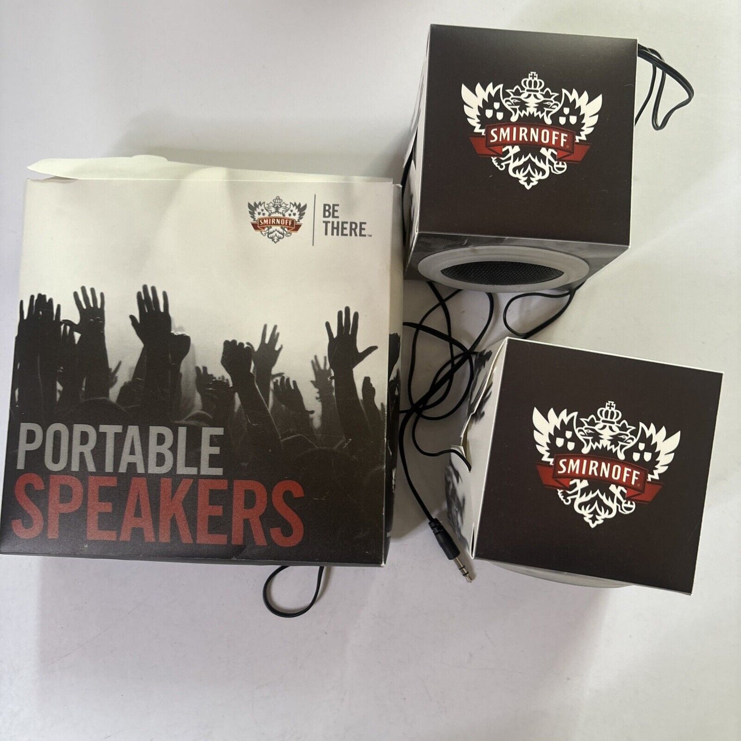 Smirnoff Portable and Collapsible Speakers