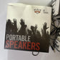 Smirnoff Portable and Collapsible Speakers