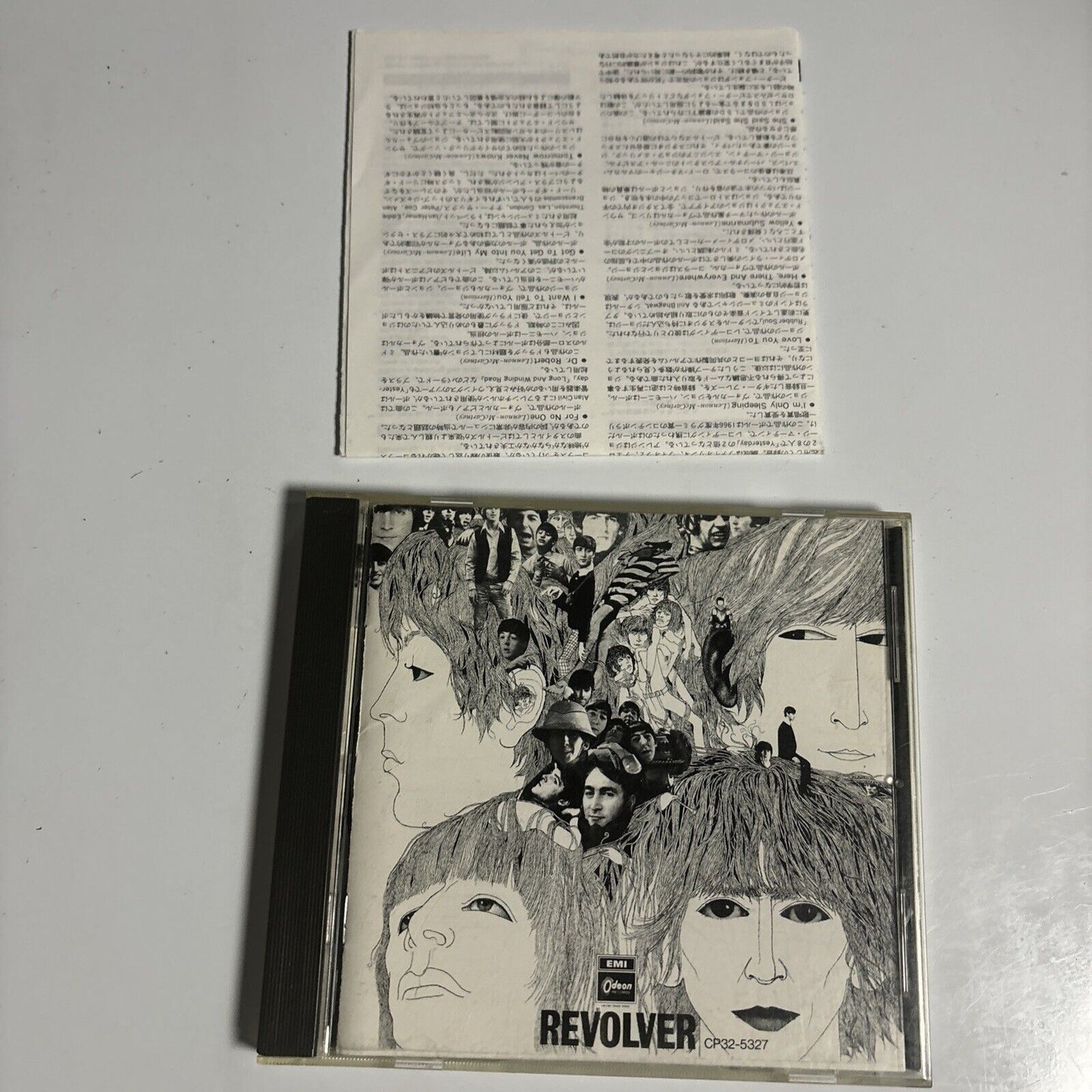 The Beatles - Revolver (CD, 1987) Japan cp32-5327