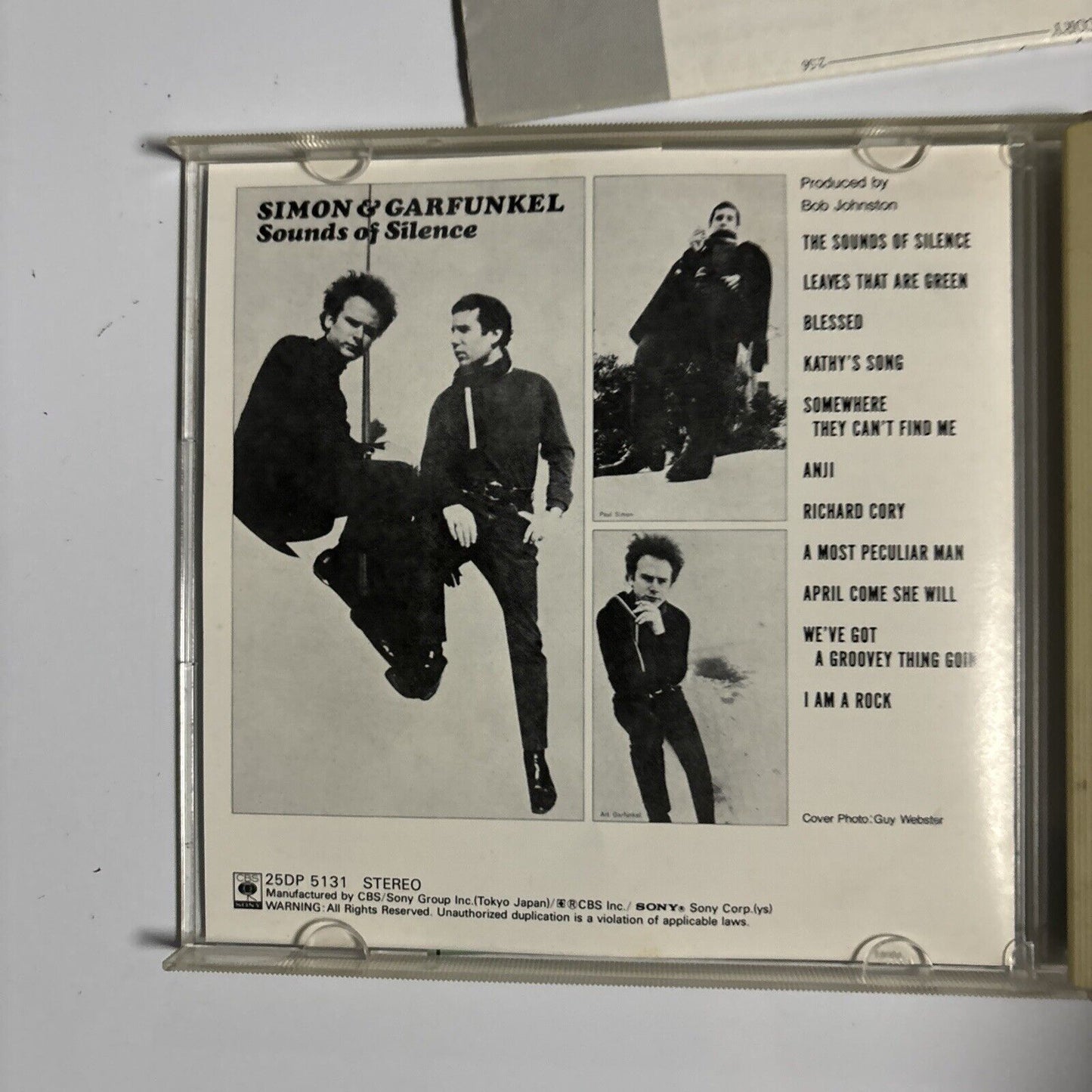Simon & Garfunkel - Sounds of Silince (CD, 1998) Japan 25dp-5131