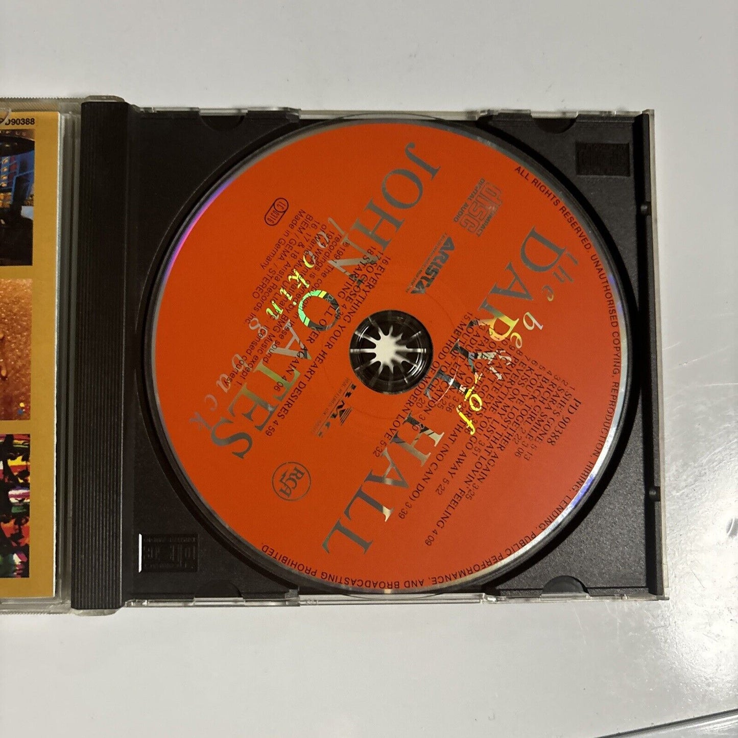 Daryl Hall & John Oates - The Best Of Daryl Hall & John Oates (CD 1991) PD 90388