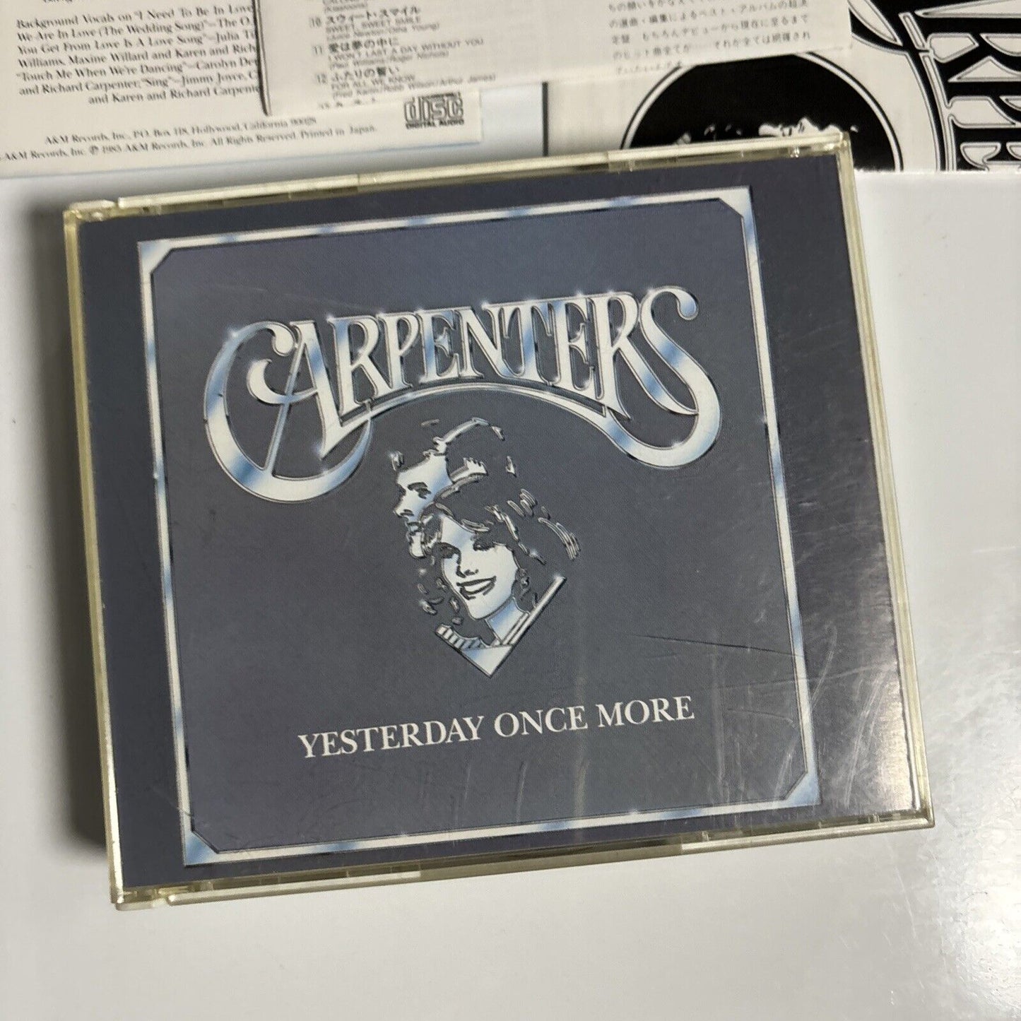 Carpenters - Yesterday Once More (CD, 1993, 2-Disc) Rock Pop Japan pocm-1515/6