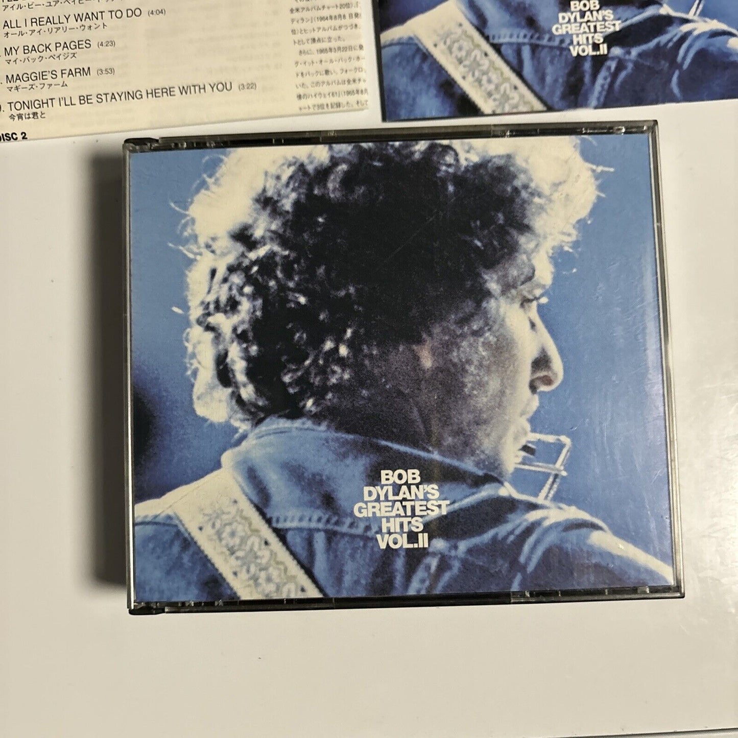Bob Dylan - Bob Dylan's Greatest Hits Vol. II (CD, 1999) Japan SRCS 9482-3