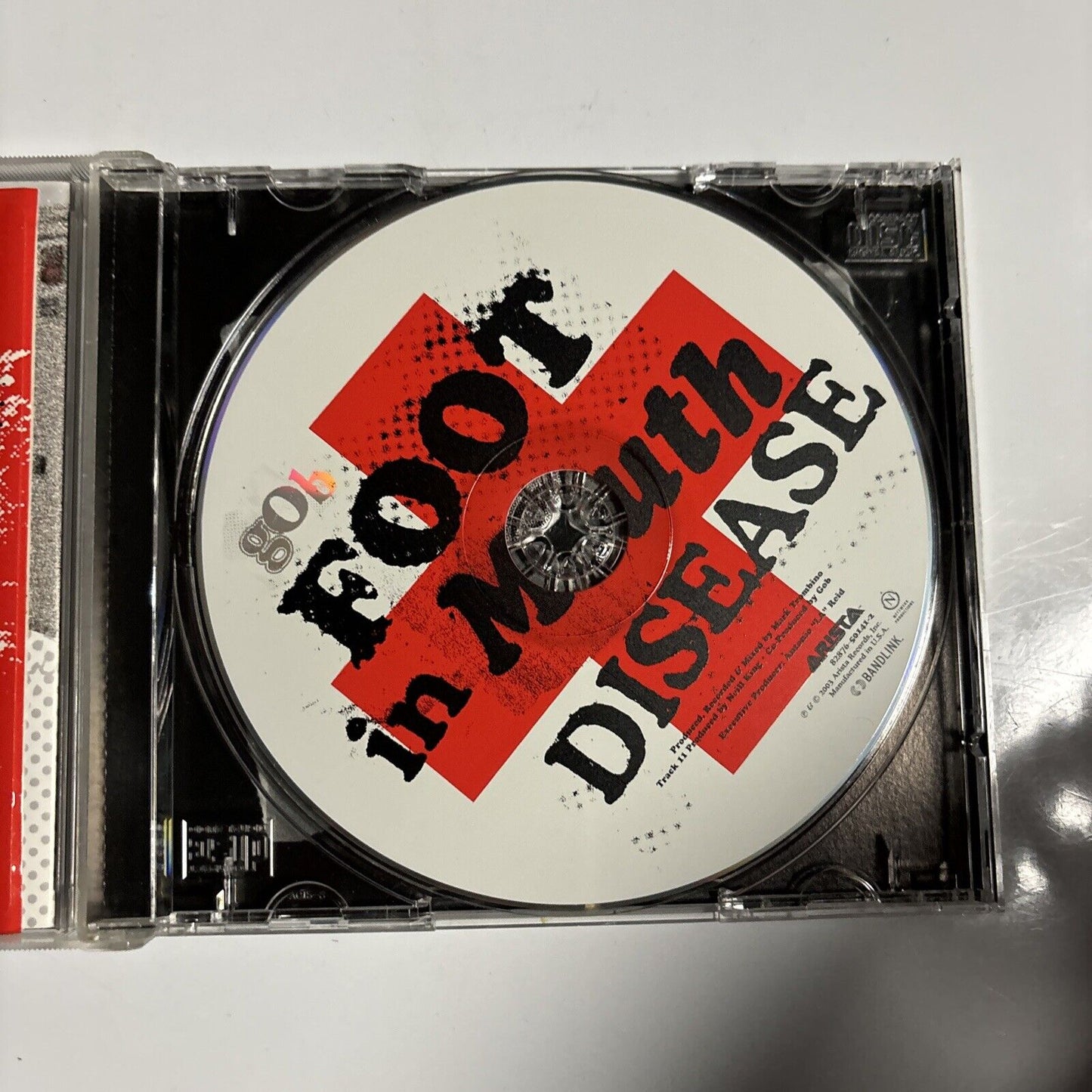 Gob - Foot In Mouth Disease (CD, 2003)  Arista