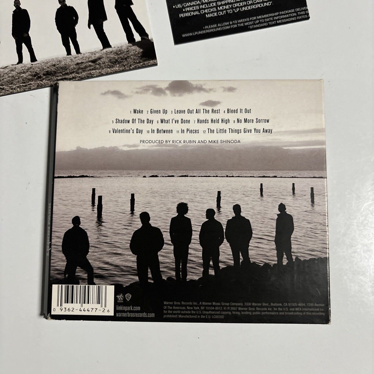 Linkin Park - Minutes To Midnight (CD, 2020) Machine Shop Digipak