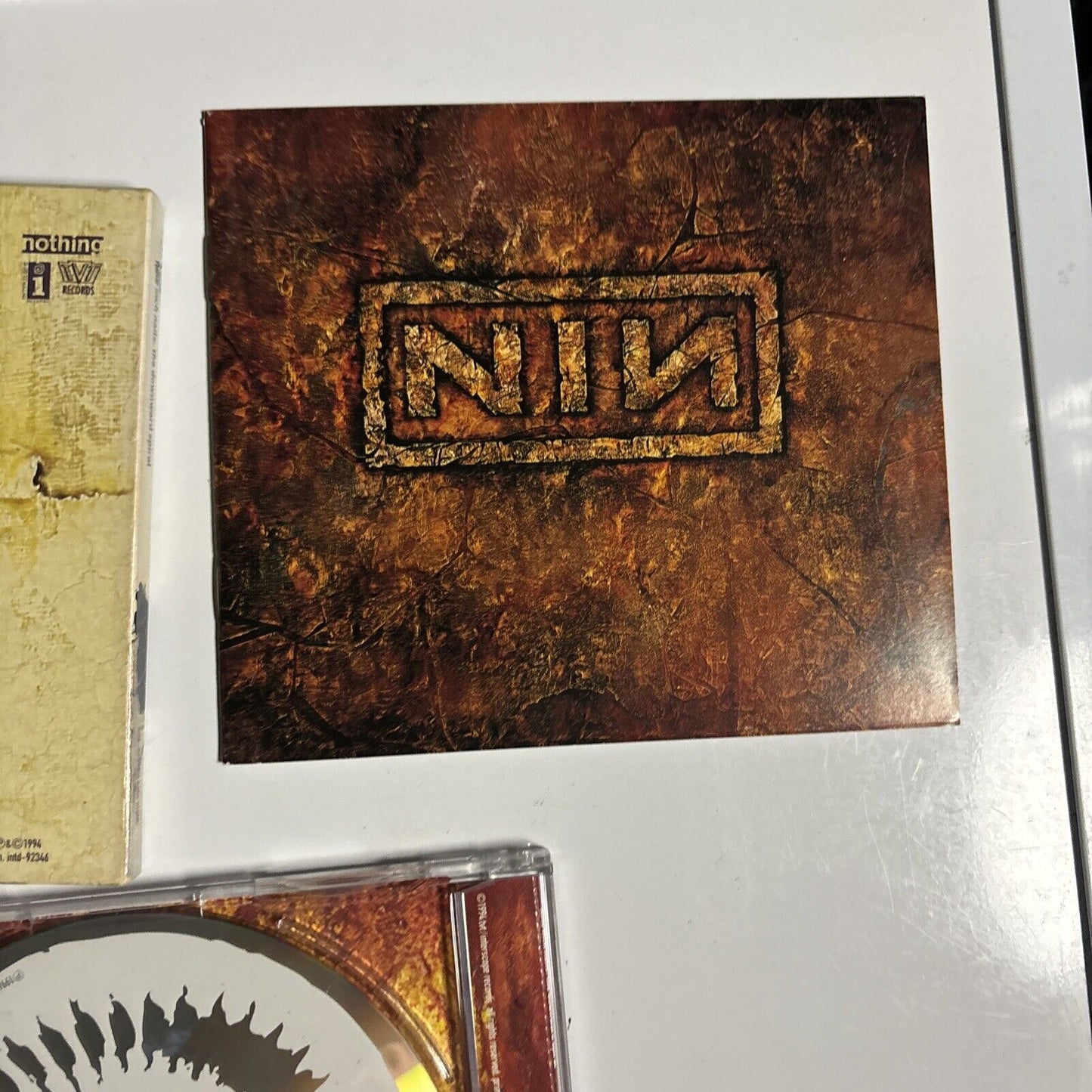 Nine Inch Nails - The Downward Spiral (CD, 1994) intd-92346