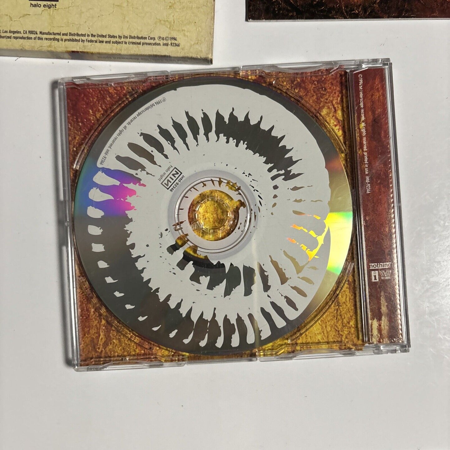 Nine Inch Nails - The Downward Spiral (CD, 1994) intd-92346
