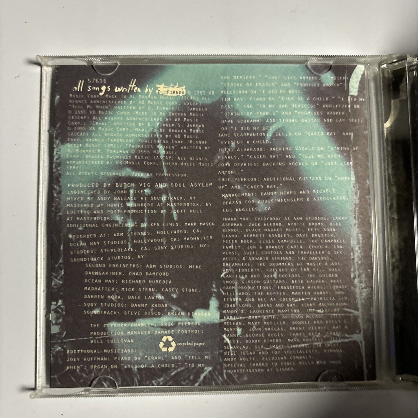 Soul Asylum - Let Your Dim Light Shine (CD, 1995) Columbia CK 57616