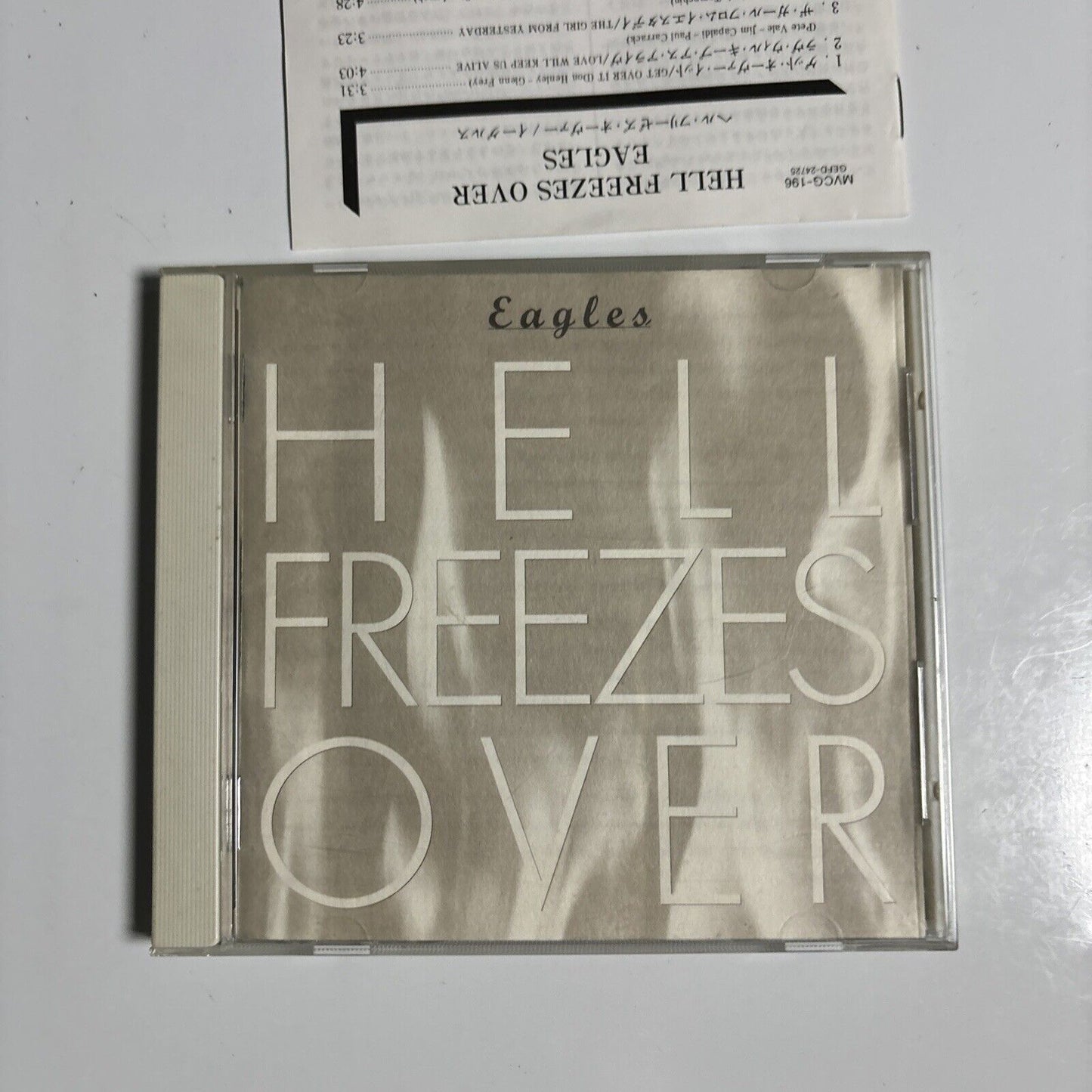 Eagles - Hell Freezes Over (CD, 1994) Japan mvcg-196 Geffen Records