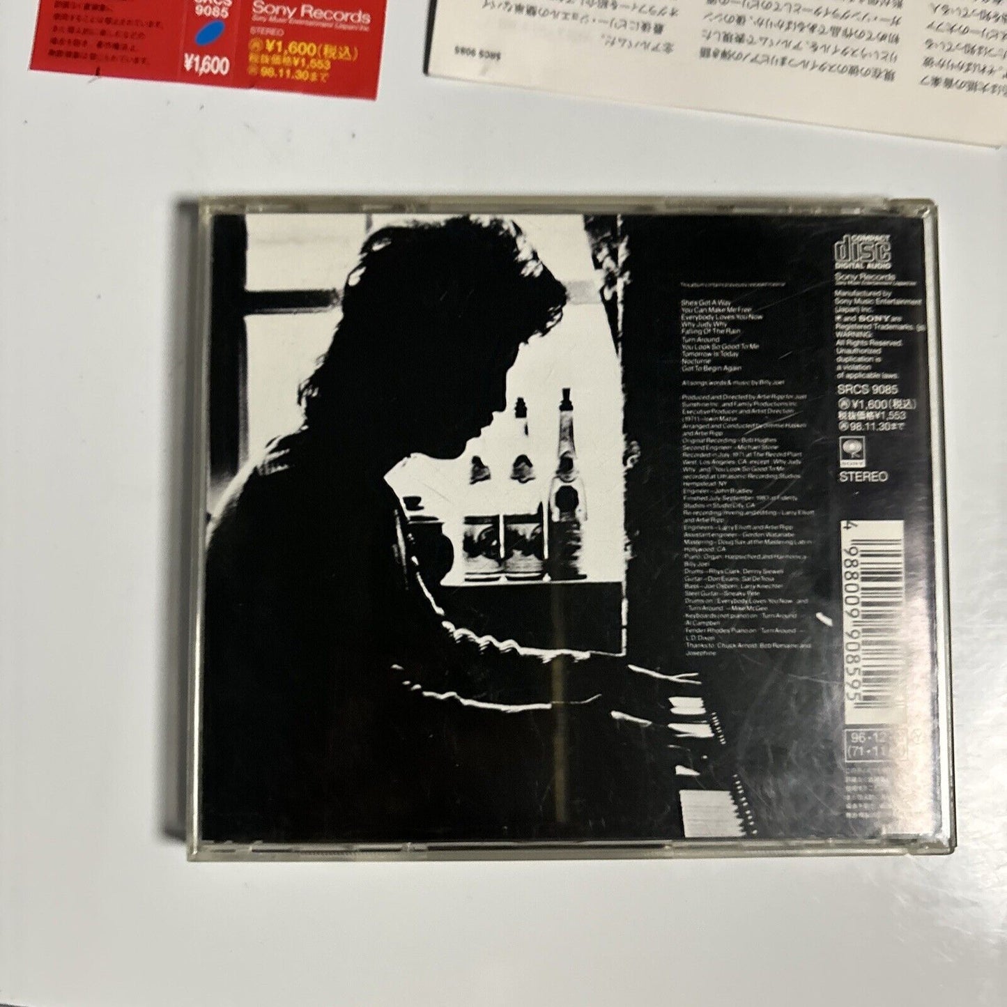 Billy Joel - Cold Spring Harbor (CD, 1996) Japan SRC-9085 obi
