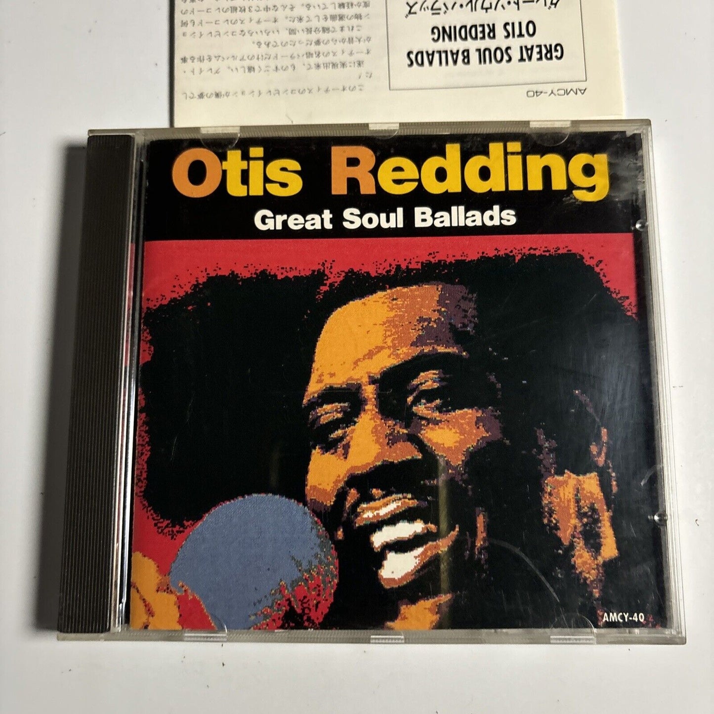 Otis Redding - Great Soul Ballads (CD, 1990) Japan amcy-40