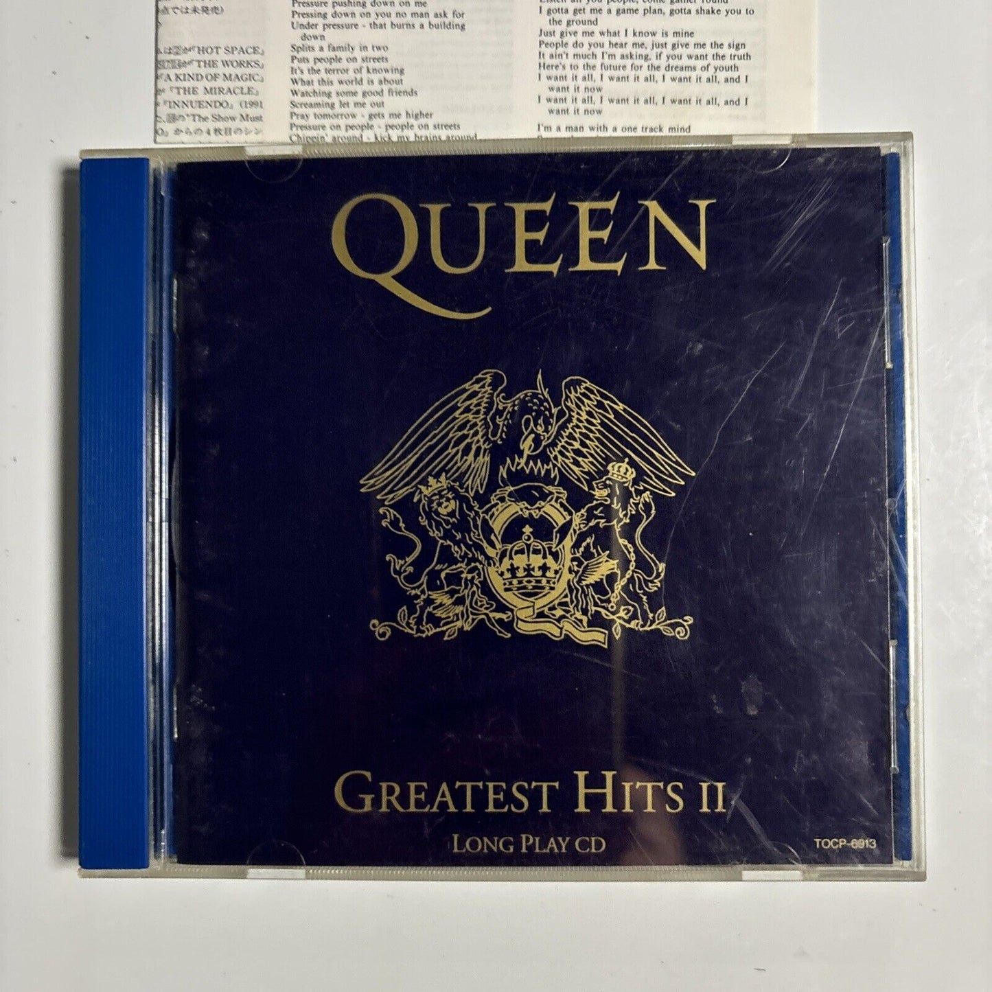 Queen - Greatest Hits II (CD, 1991) Japan tocp-6913