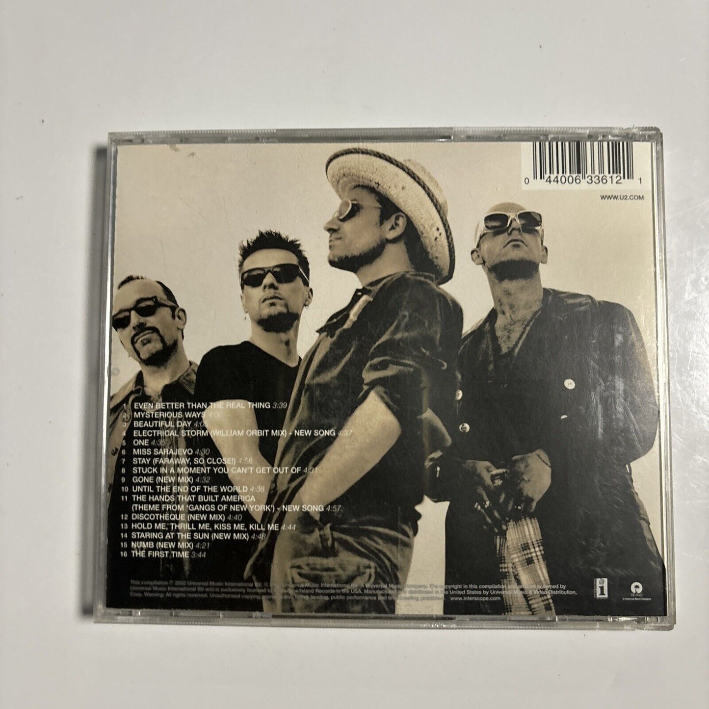 U2 - The Best Of 1990-2000 (CD, 2002) Interscope Records
