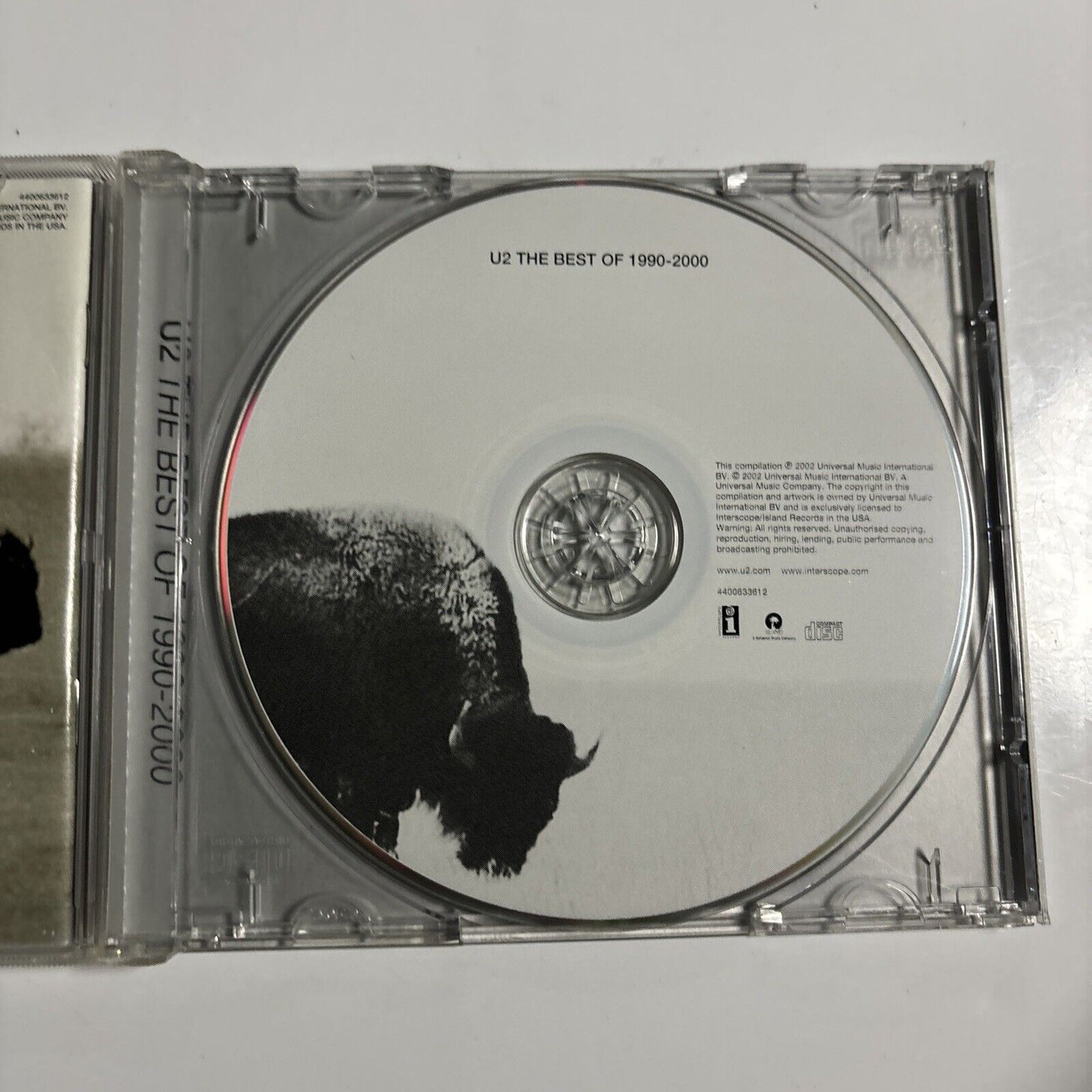 U2 - The Best Of 1990-2000 (CD, 2002) Interscope Records