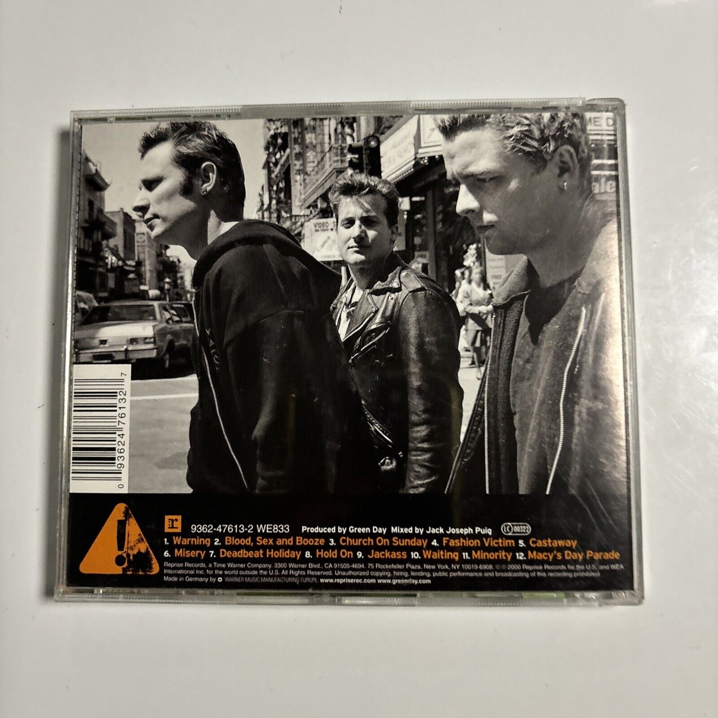 Green Day - Warning (CD, 2000) Reprise Records