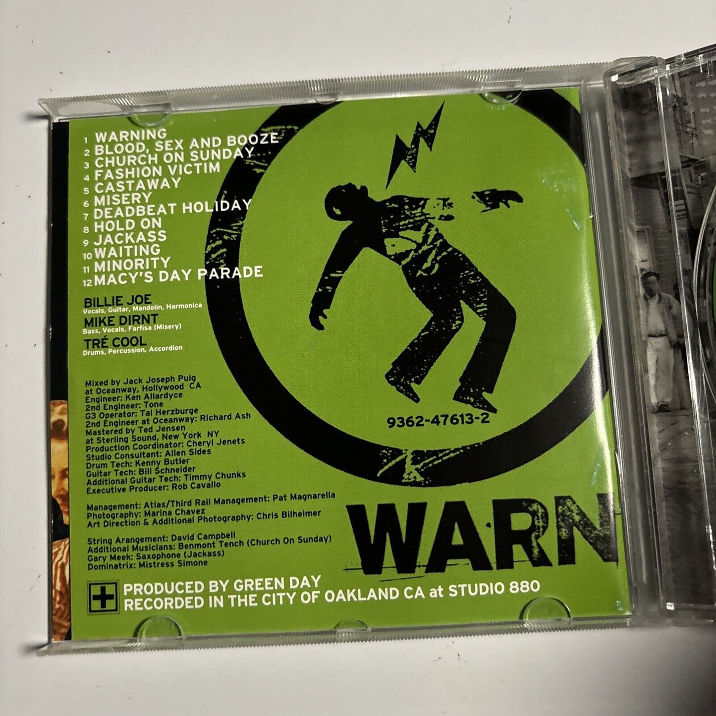 Green Day - Warning (CD, 2000) Reprise Records