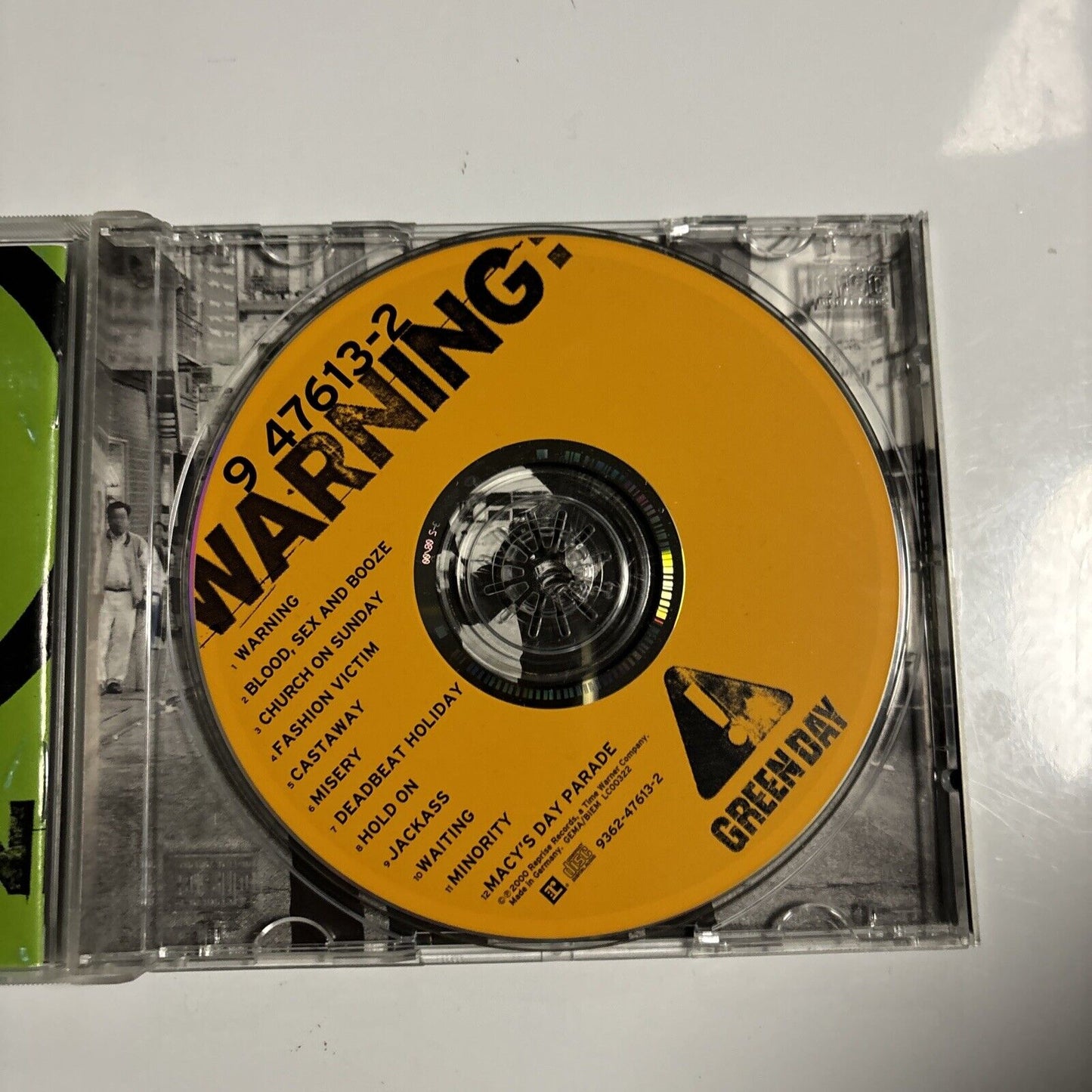 Green Day - Warning (CD, 2000) Reprise Records